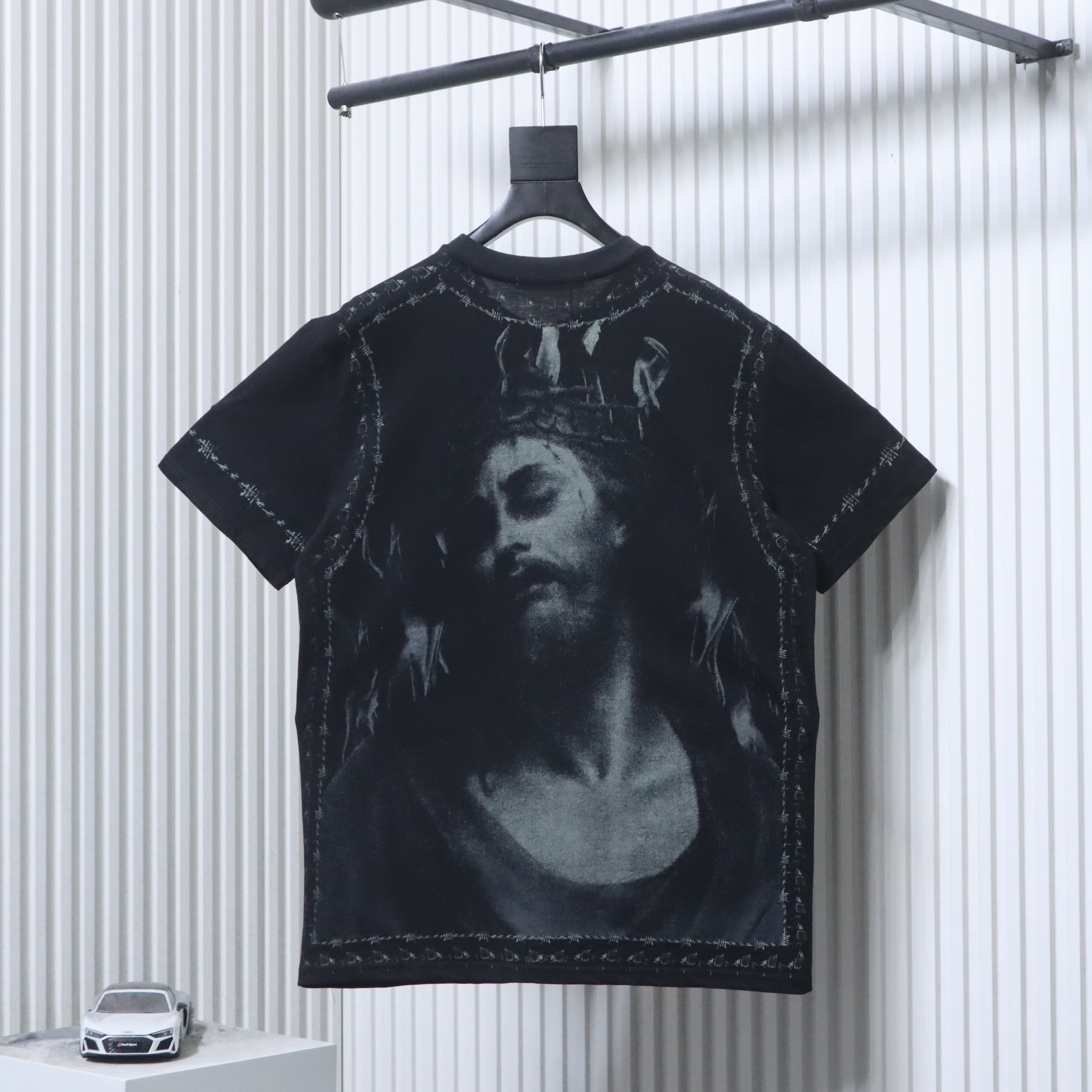 Givenchy GVC 26SS Jesus Graphic Short Sleeve T-Shirt