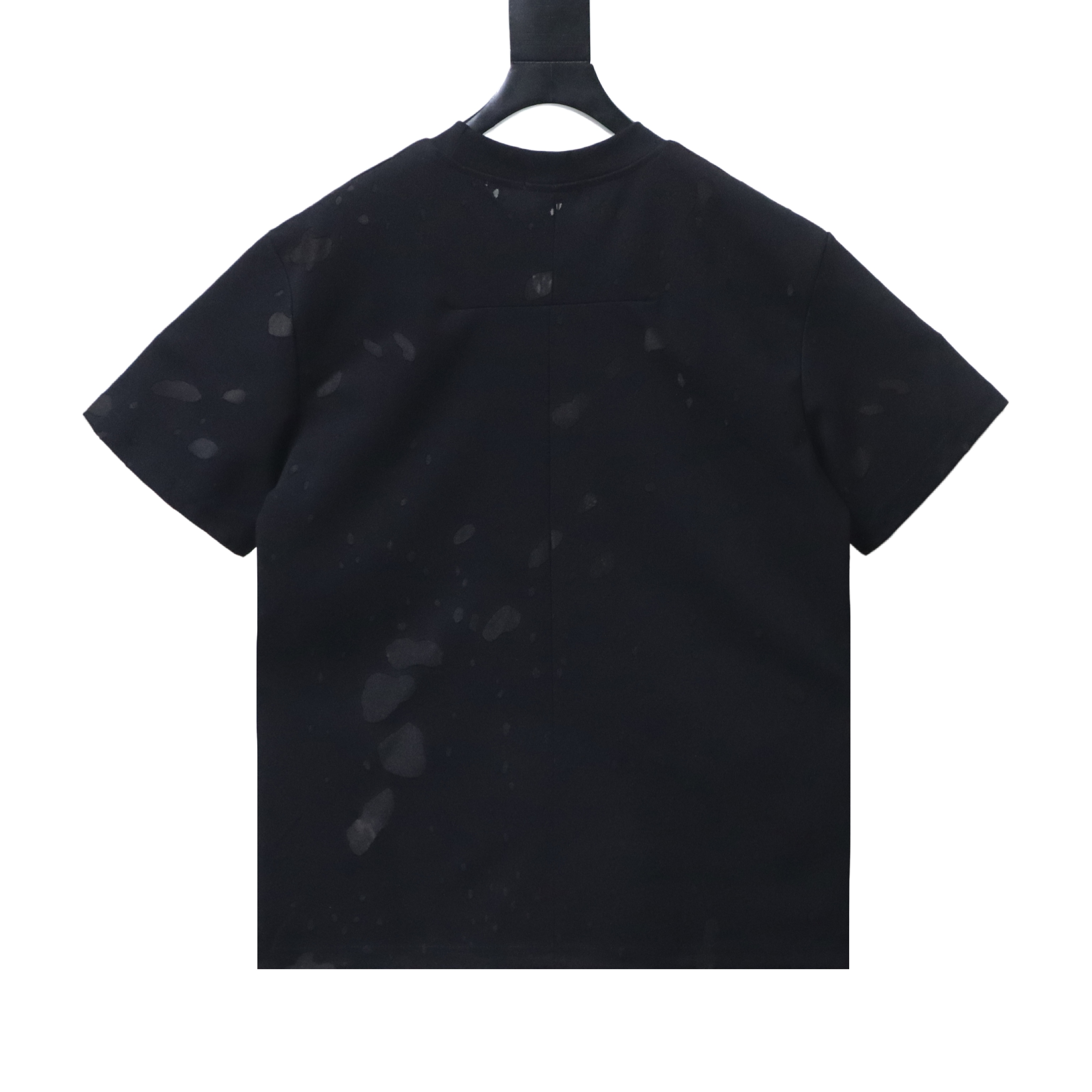 Givenchy GVC Distressed Large Letter Crewneck Short Sleeve T-Shirt Style 1