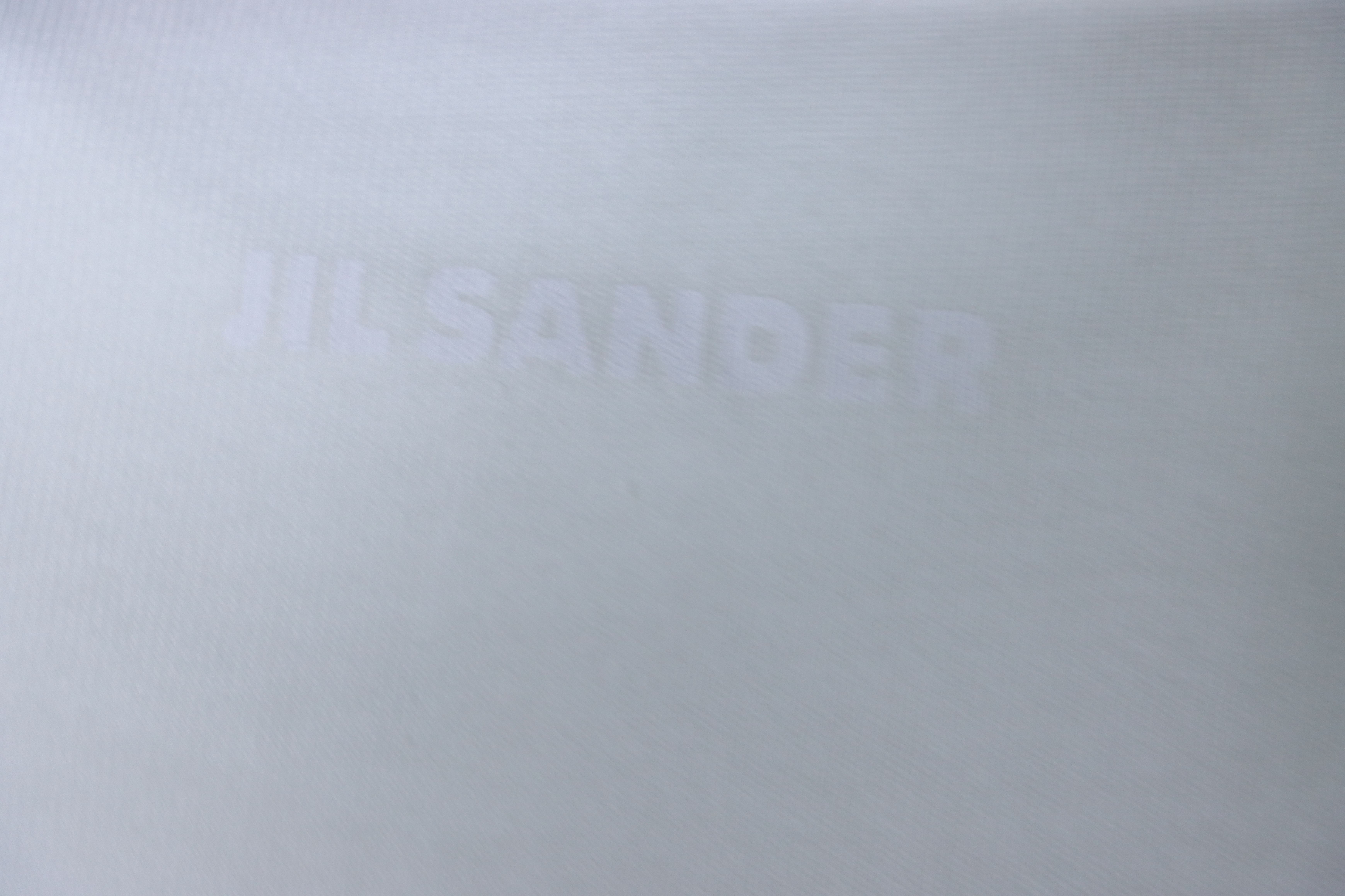 Jil Sander-Style Minimalist Red Horseshoe Logo Embroidered Short Sleeve T-Shirt Style 2