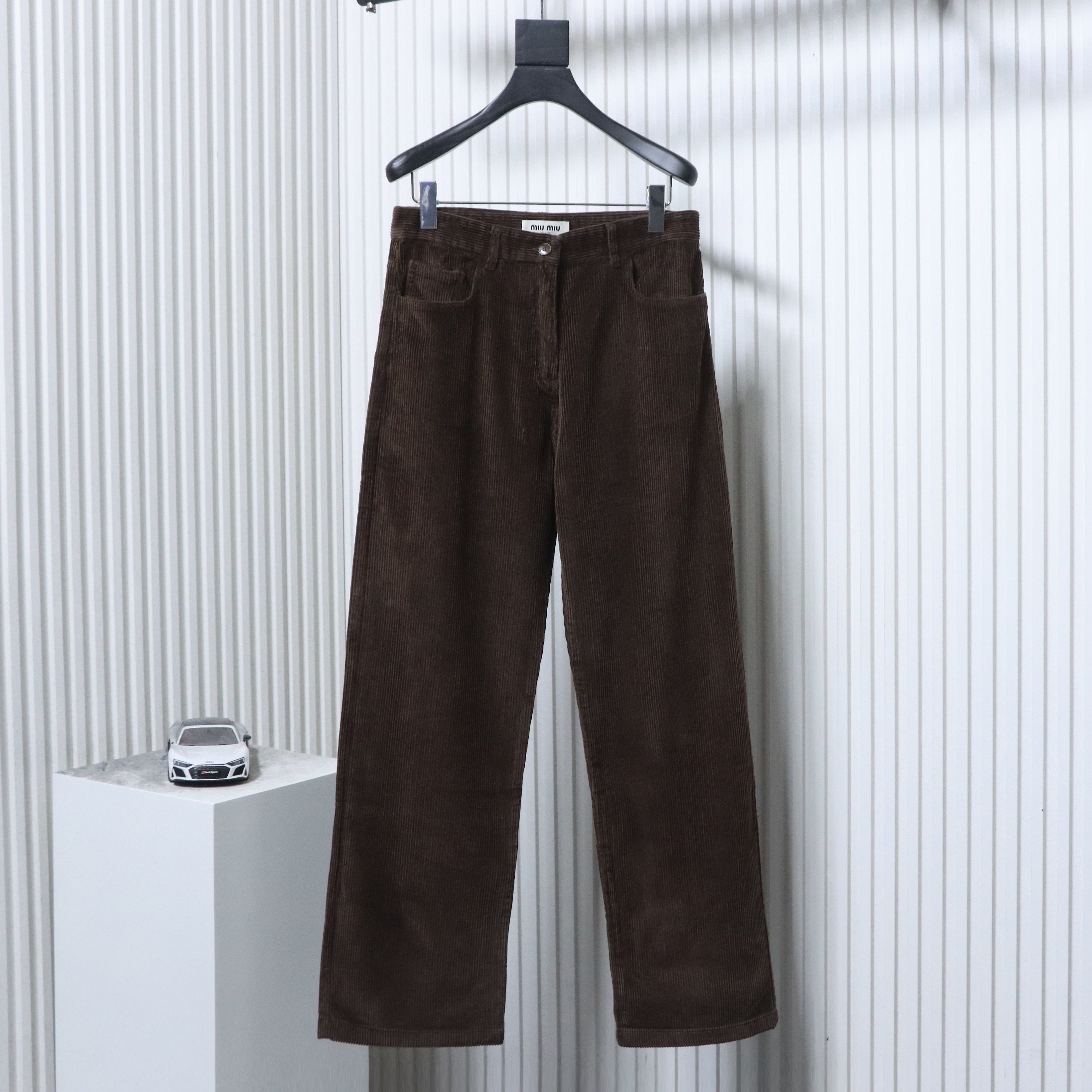 Miu Miu Corduroy Casual Pants