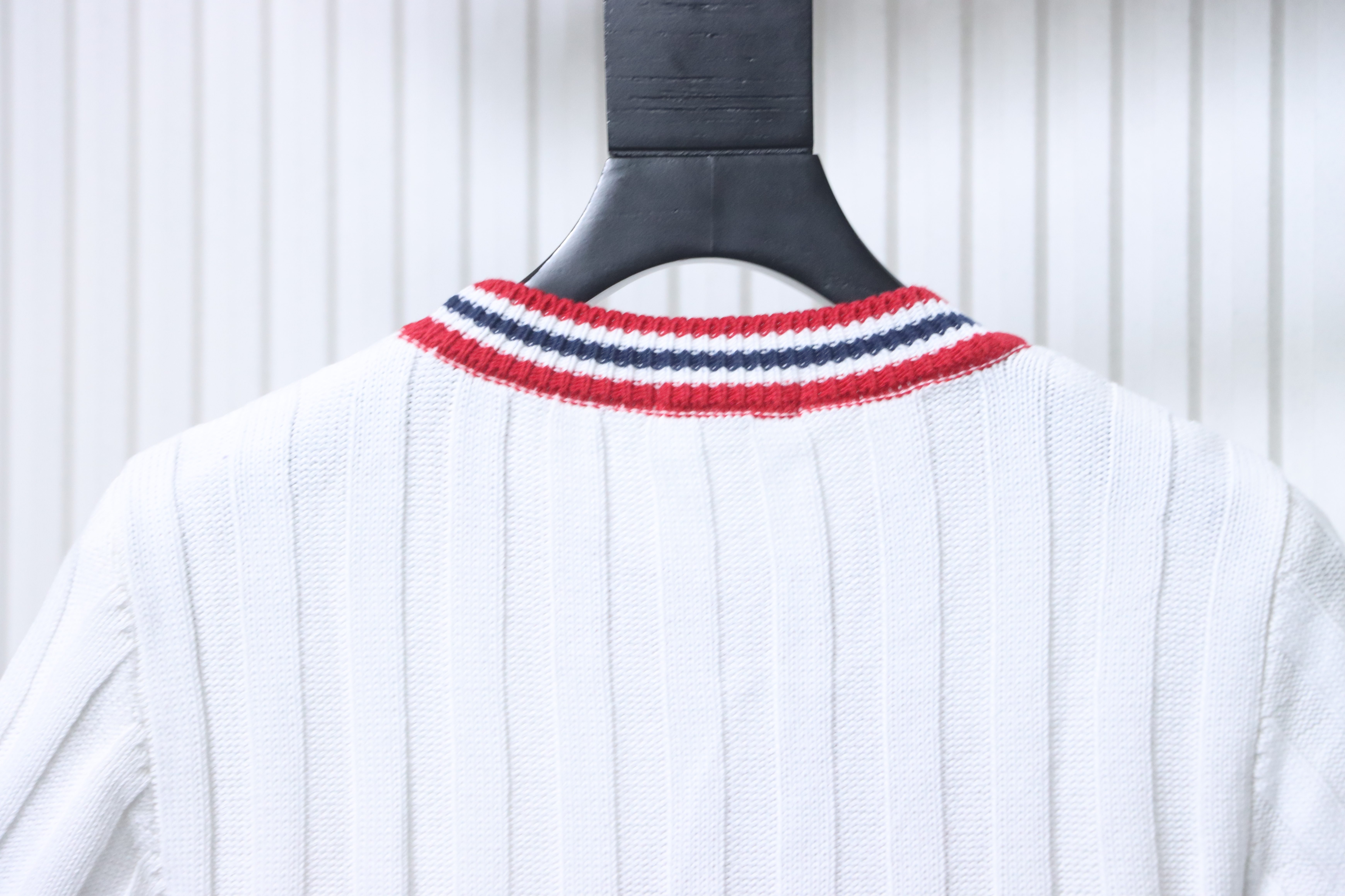 Miu Miu Logo College Style Short Sleeve Knit Top Style 2