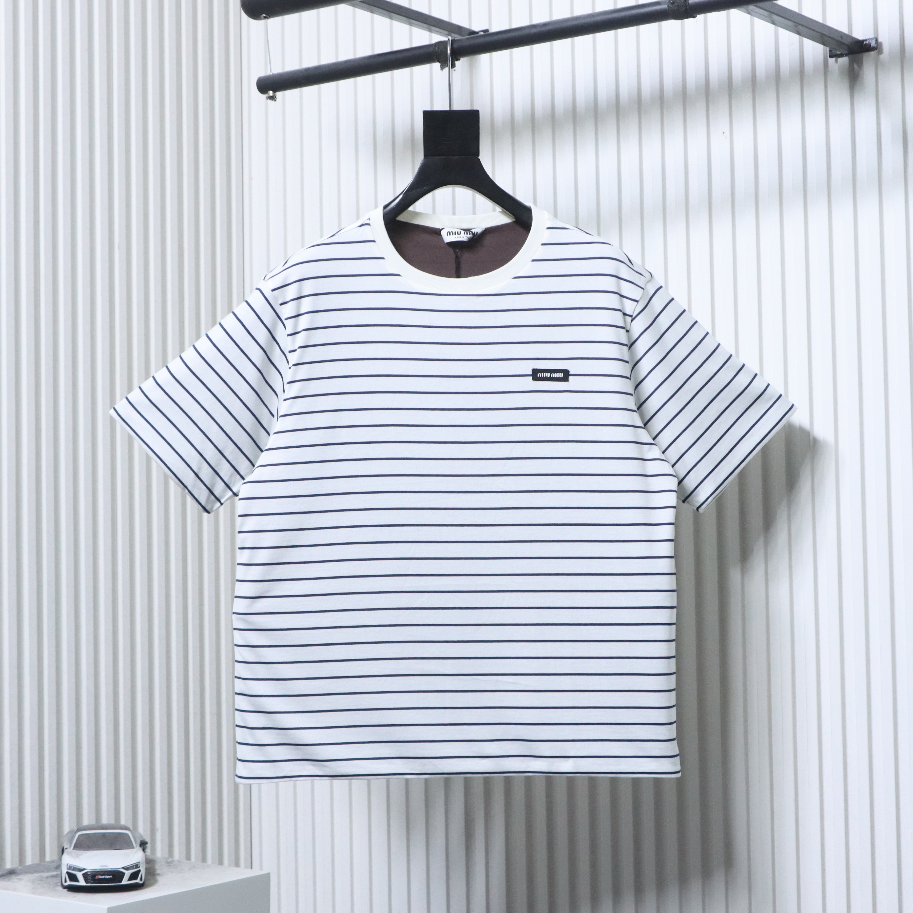 Miu Miu Reversible Short Sleeve T-Shirt
