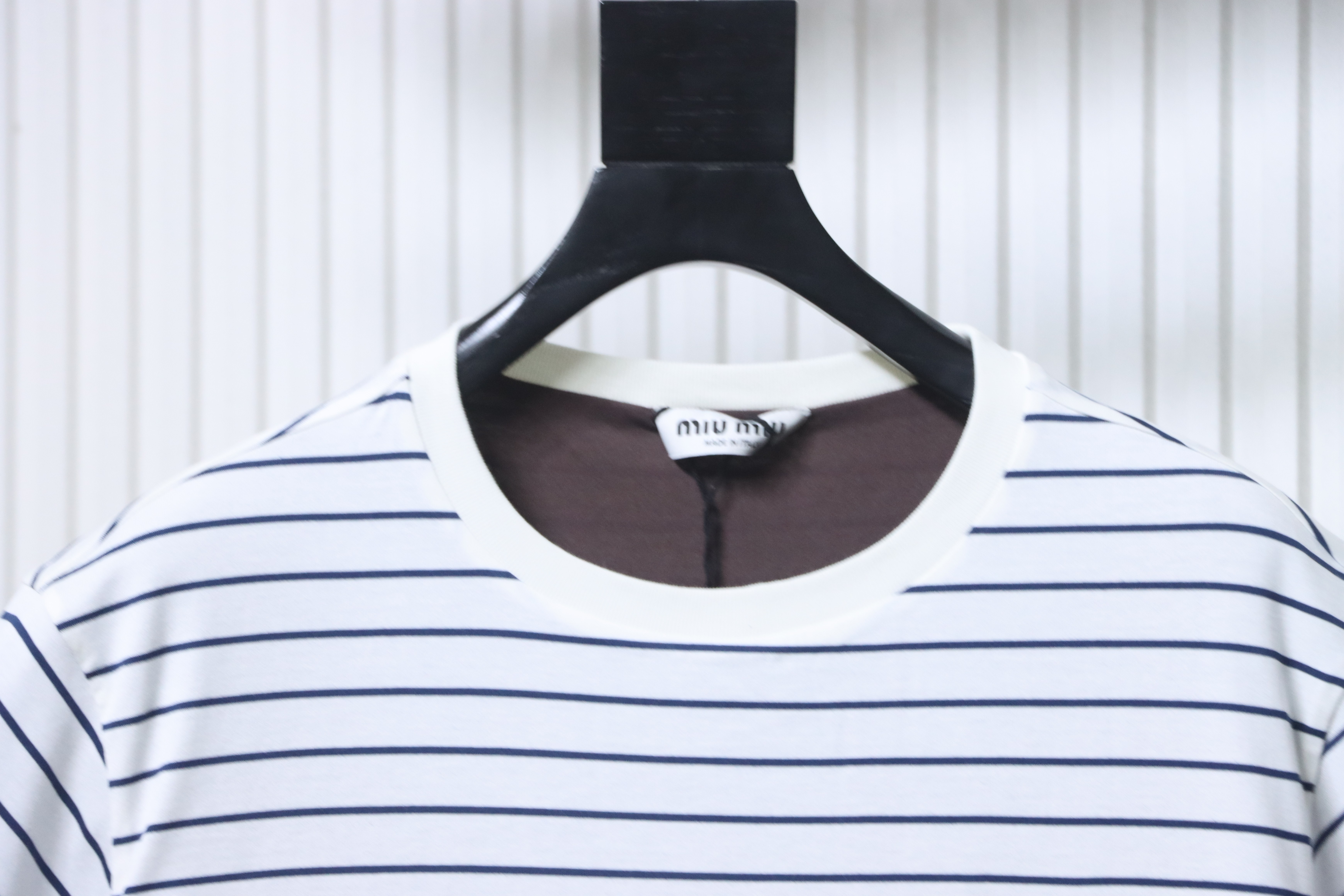 Miu Miu Reversible Short Sleeve T-Shirt