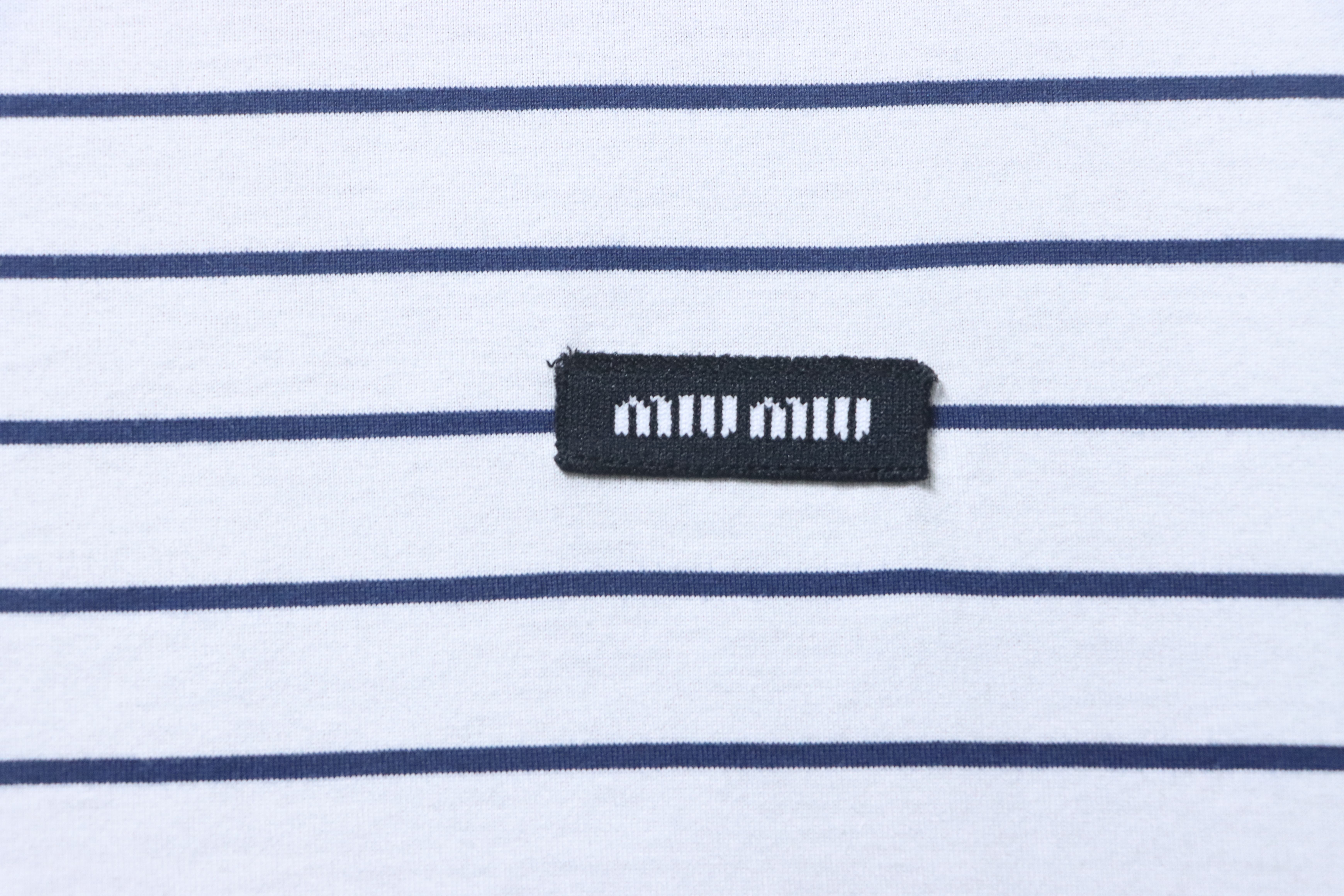 Miu Miu Reversible Short Sleeve T-Shirt