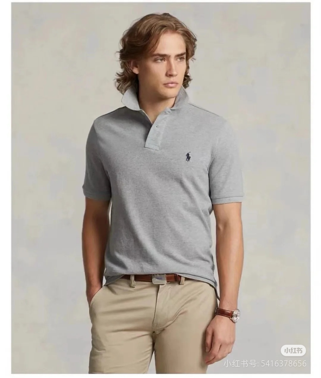 Ralph Lauren 25SS Pony Logo Embroidery Short Sleeve Polo Shirt Style 3