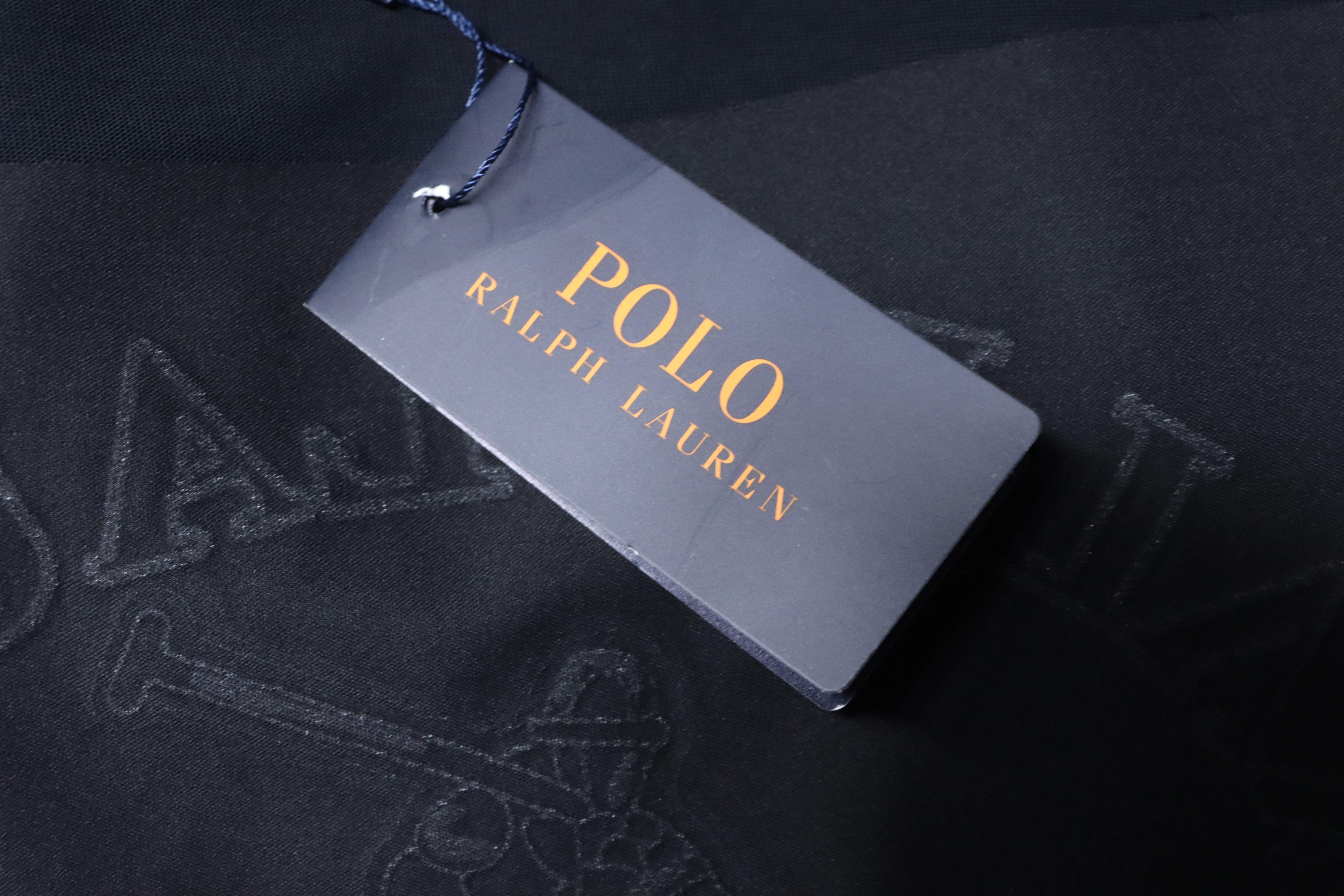Ralph Lauren 26SS Back Horse Logo Embroidery Crewneck Short Sleeve T-Shirt Style 1
