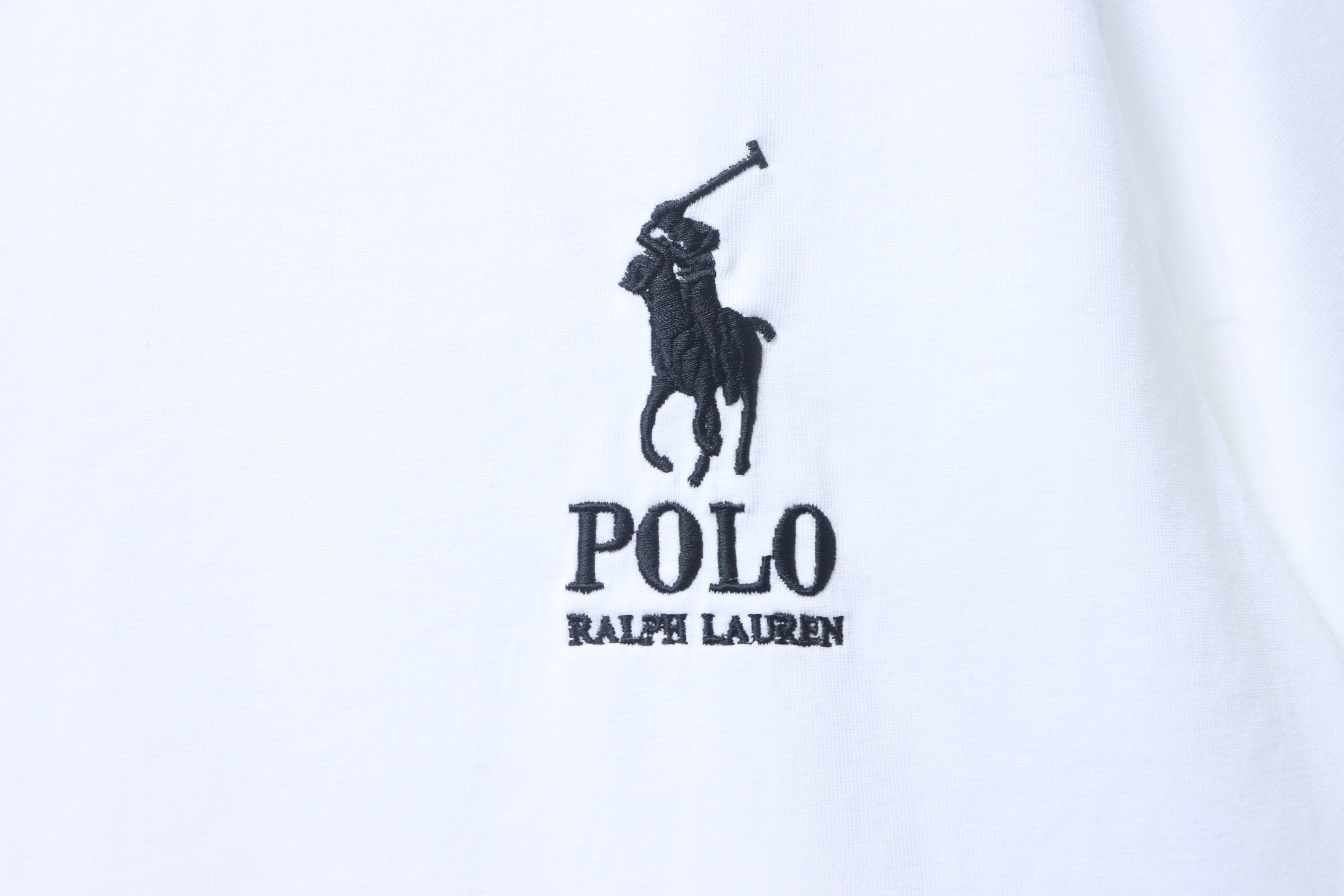 Ralph Lauren 26SS Back Horse Logo Embroidery Crewneck Short Sleeve T-Shirt Style 2