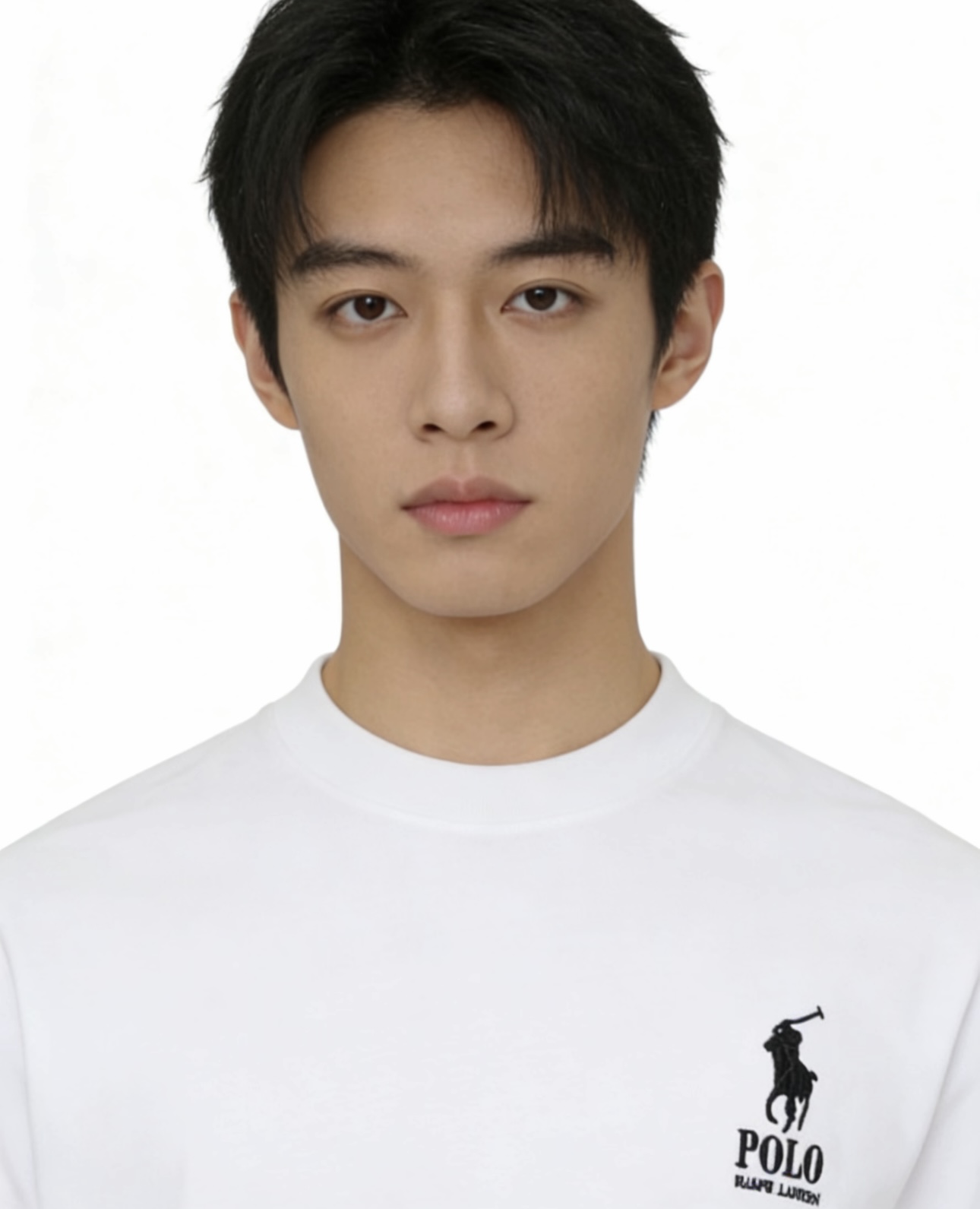 Ralph Lauren 26SS Back Horse Logo Embroidery Crewneck Short Sleeve T-Shirt Style 2