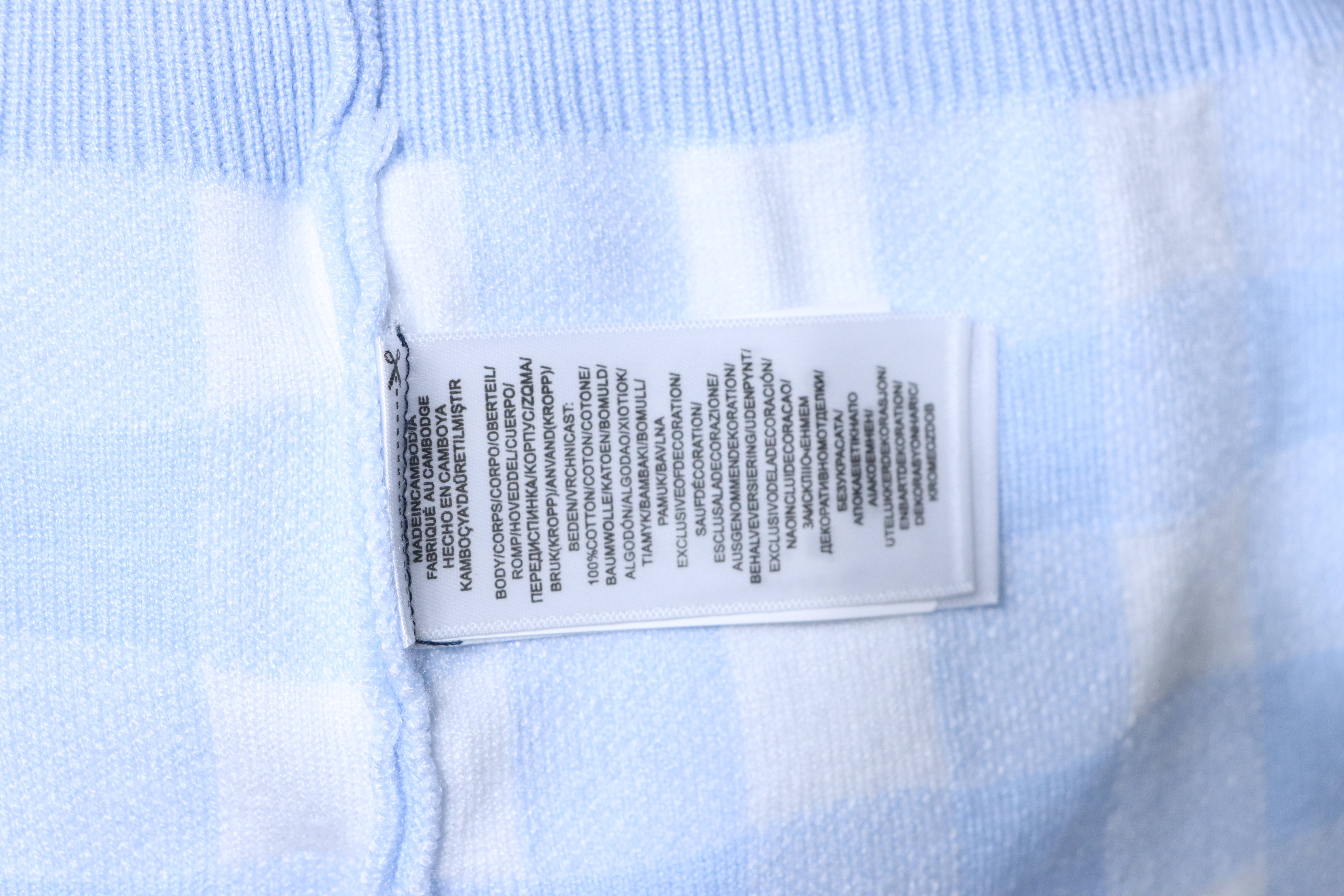 Ralph Lauren Check Jacquard Knit Short Sleeve Polo Shirt Women Style 2
