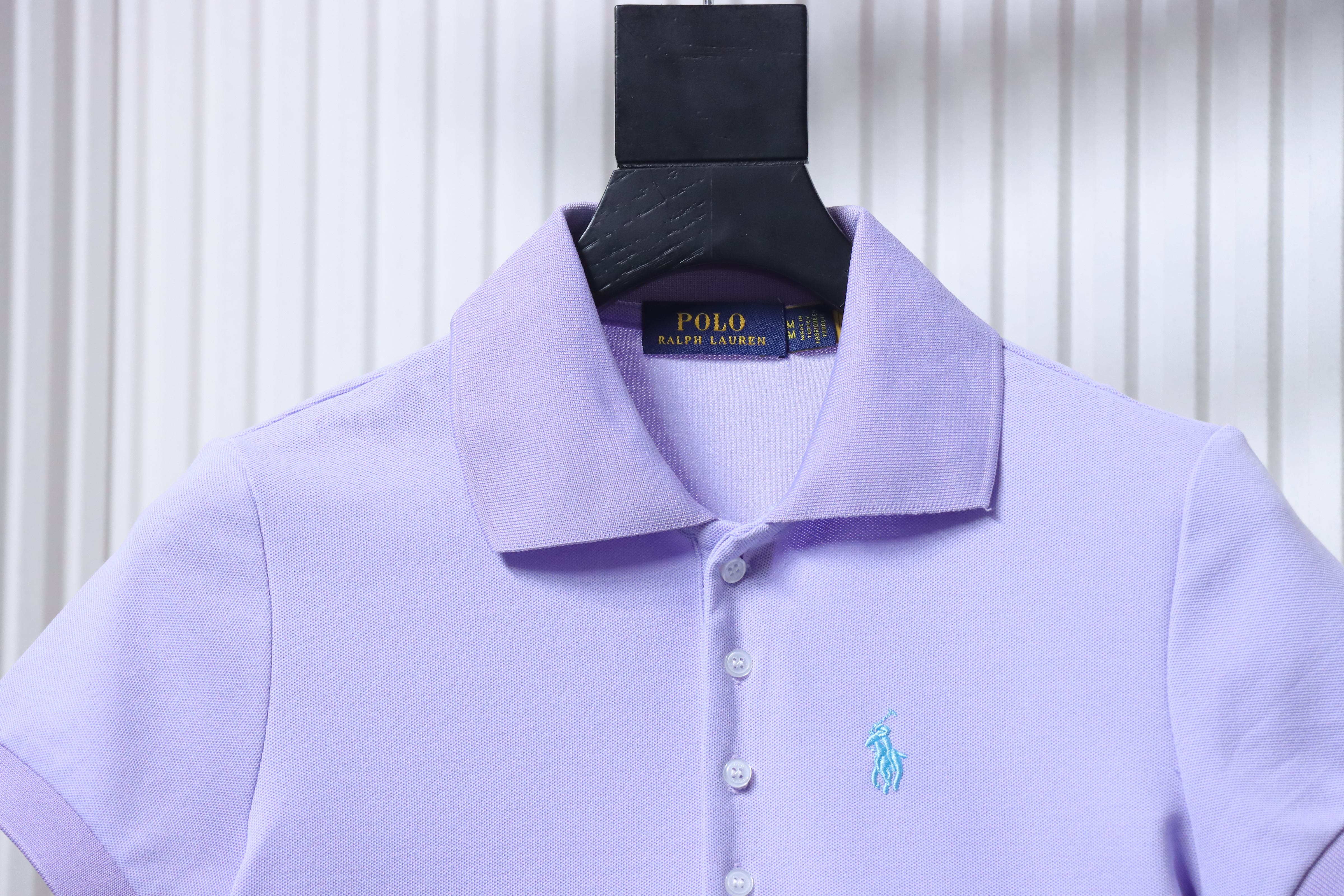 Ralph Lauren Five-Button Pony Logo Embroidery Short Sleeve Polo Shirt Style 1