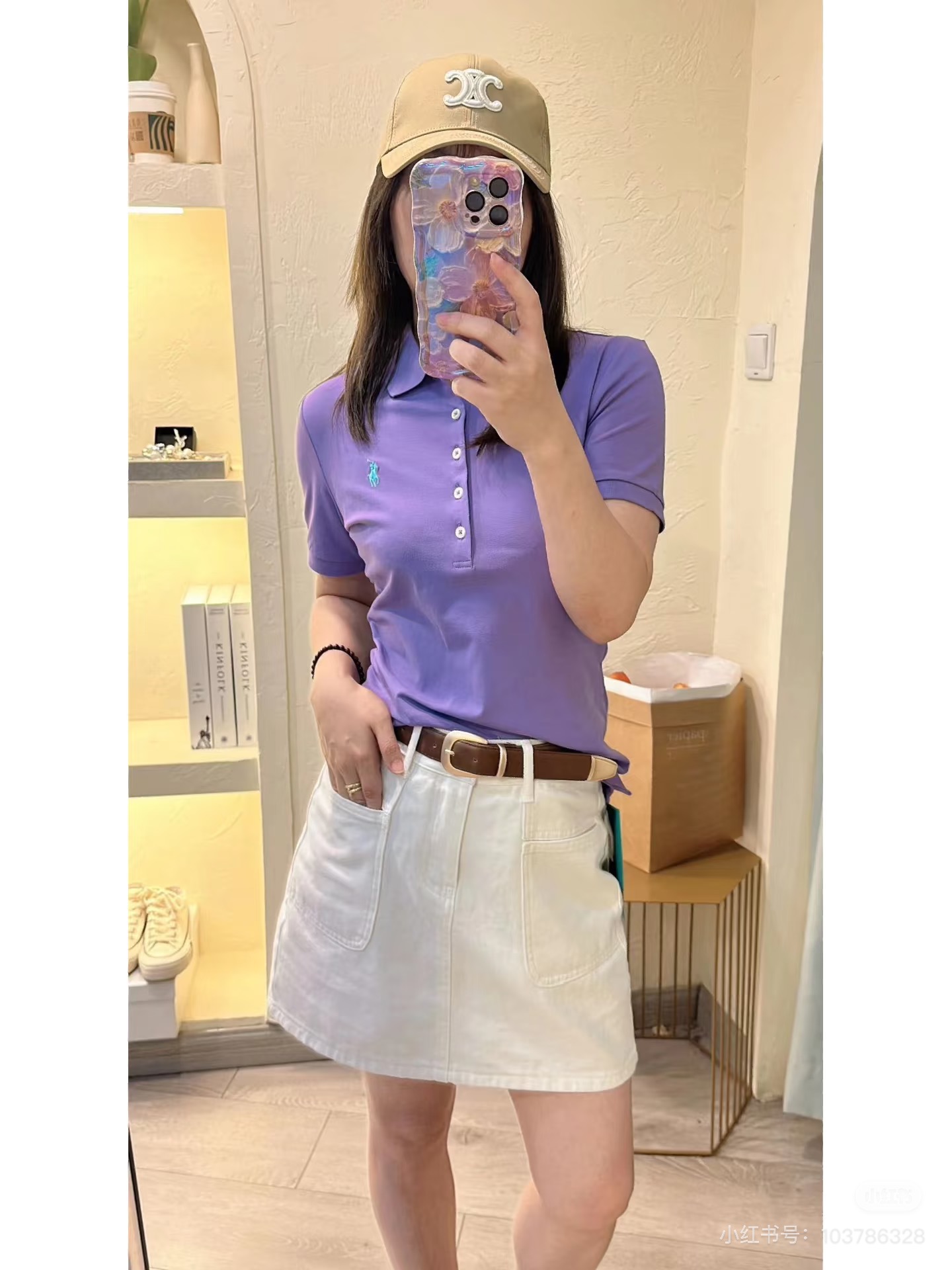 Ralph Lauren Five-Button Pony Logo Embroidery Short Sleeve Polo Shirt Style 1