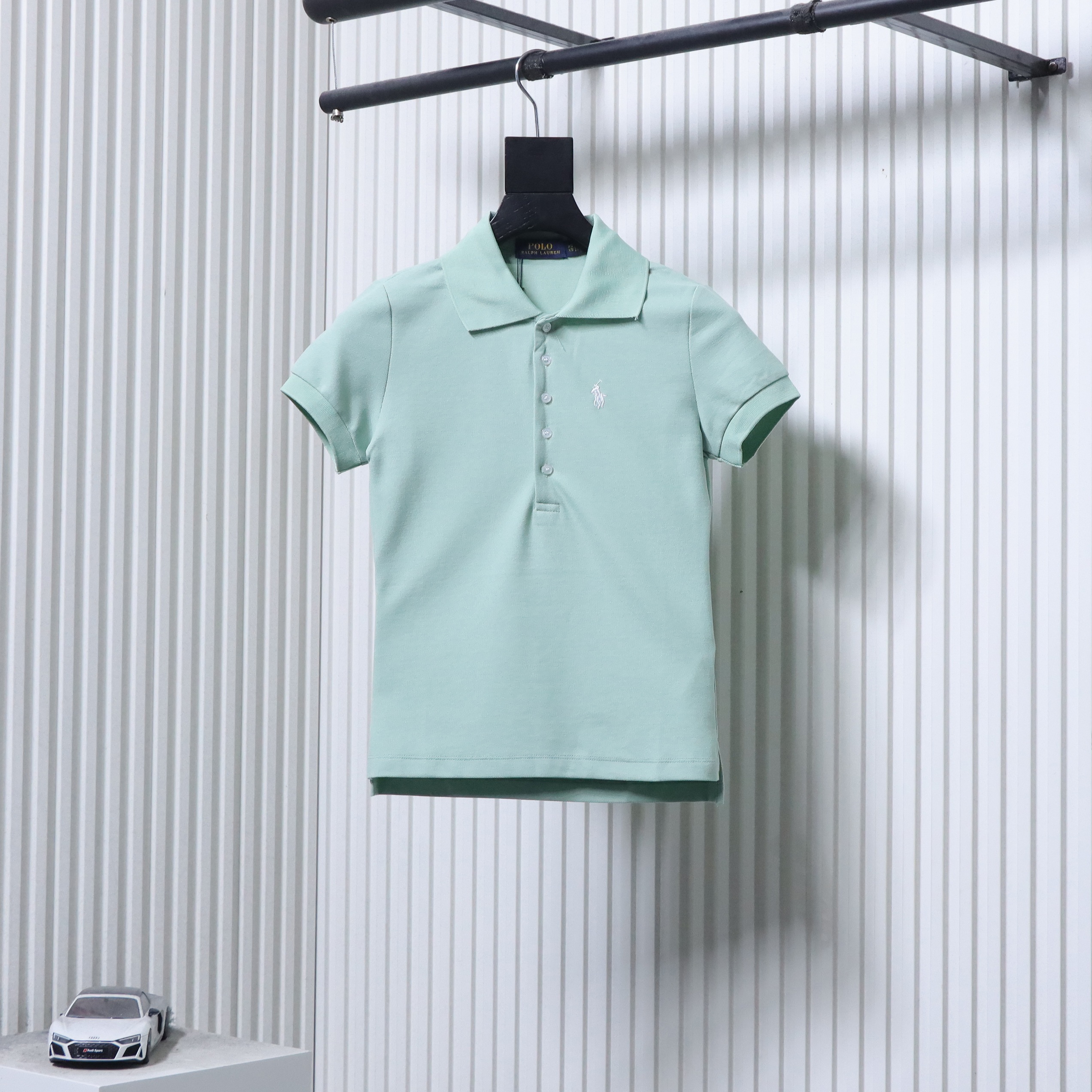 Ralph Lauren Five-Button Pony Logo Embroidery Short Sleeve Polo Shirt Style 2