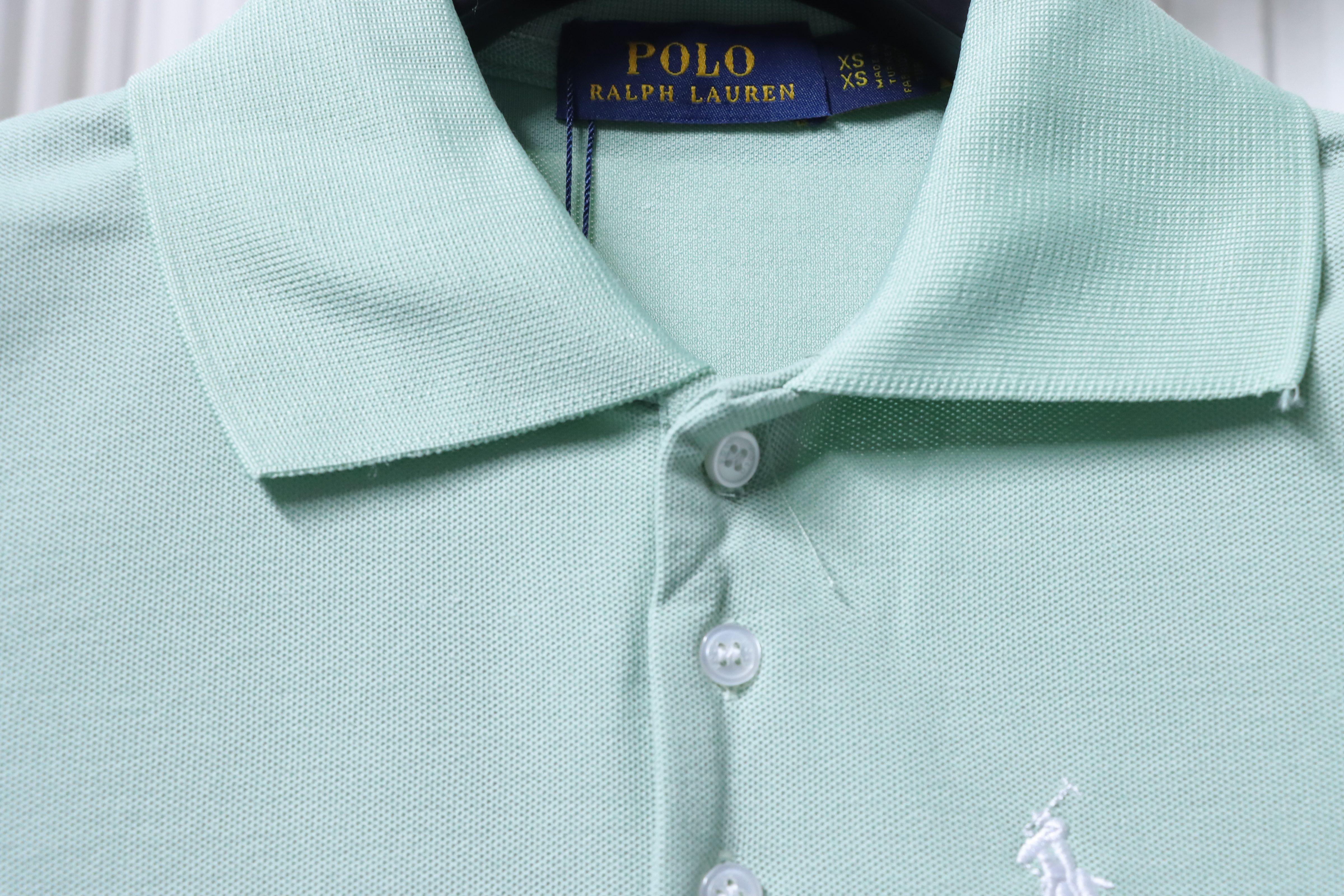 Ralph Lauren Five-Button Pony Logo Embroidery Short Sleeve Polo Shirt Style 2
