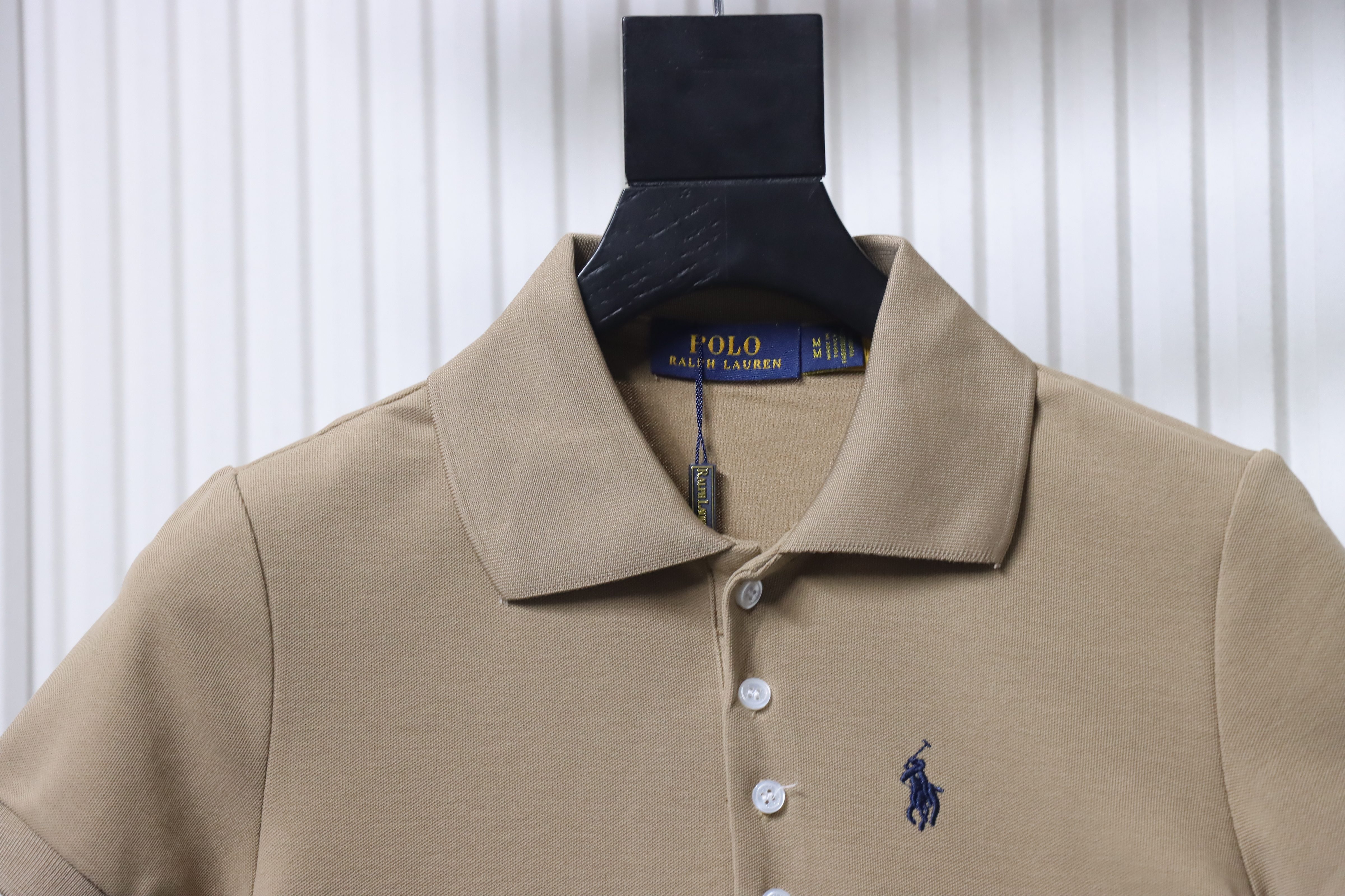 Ralph Lauren Five-Button Pony Logo Embroidery Short Sleeve Polo Shirt Style 3