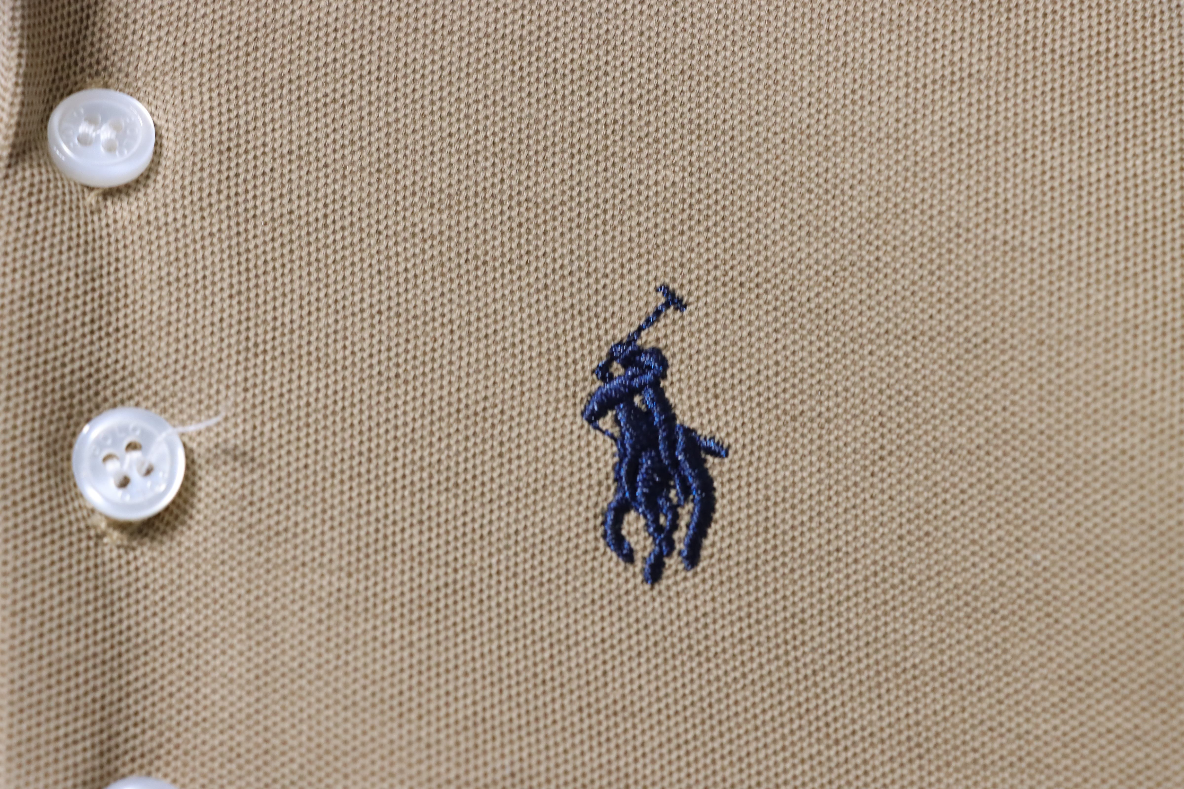 Ralph Lauren Five-Button Pony Logo Embroidery Short Sleeve Polo Shirt Style 3