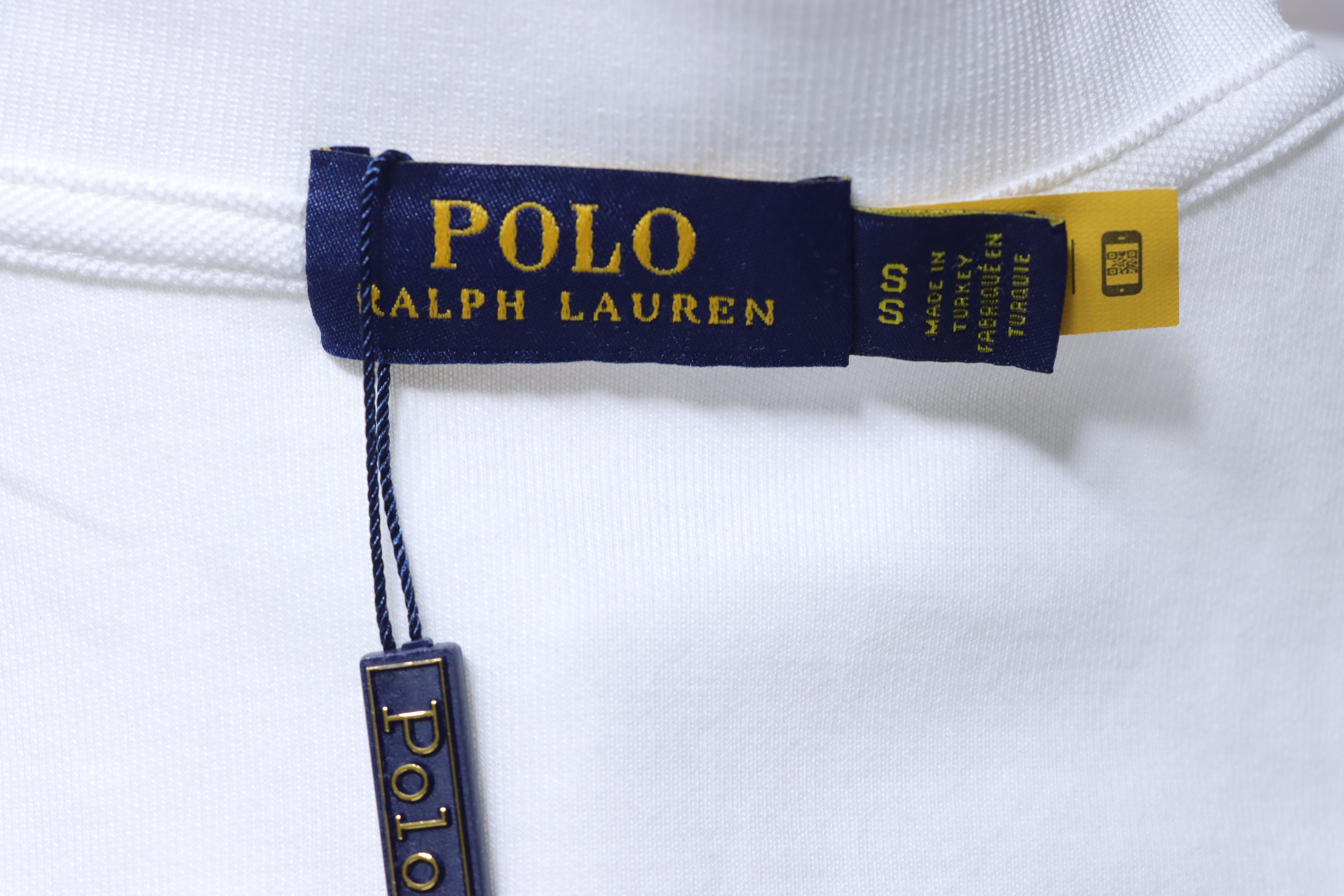 Ralph Lauren Five-Button Pony Logo Embroidery Short Sleeve Polo Shirt Style 4