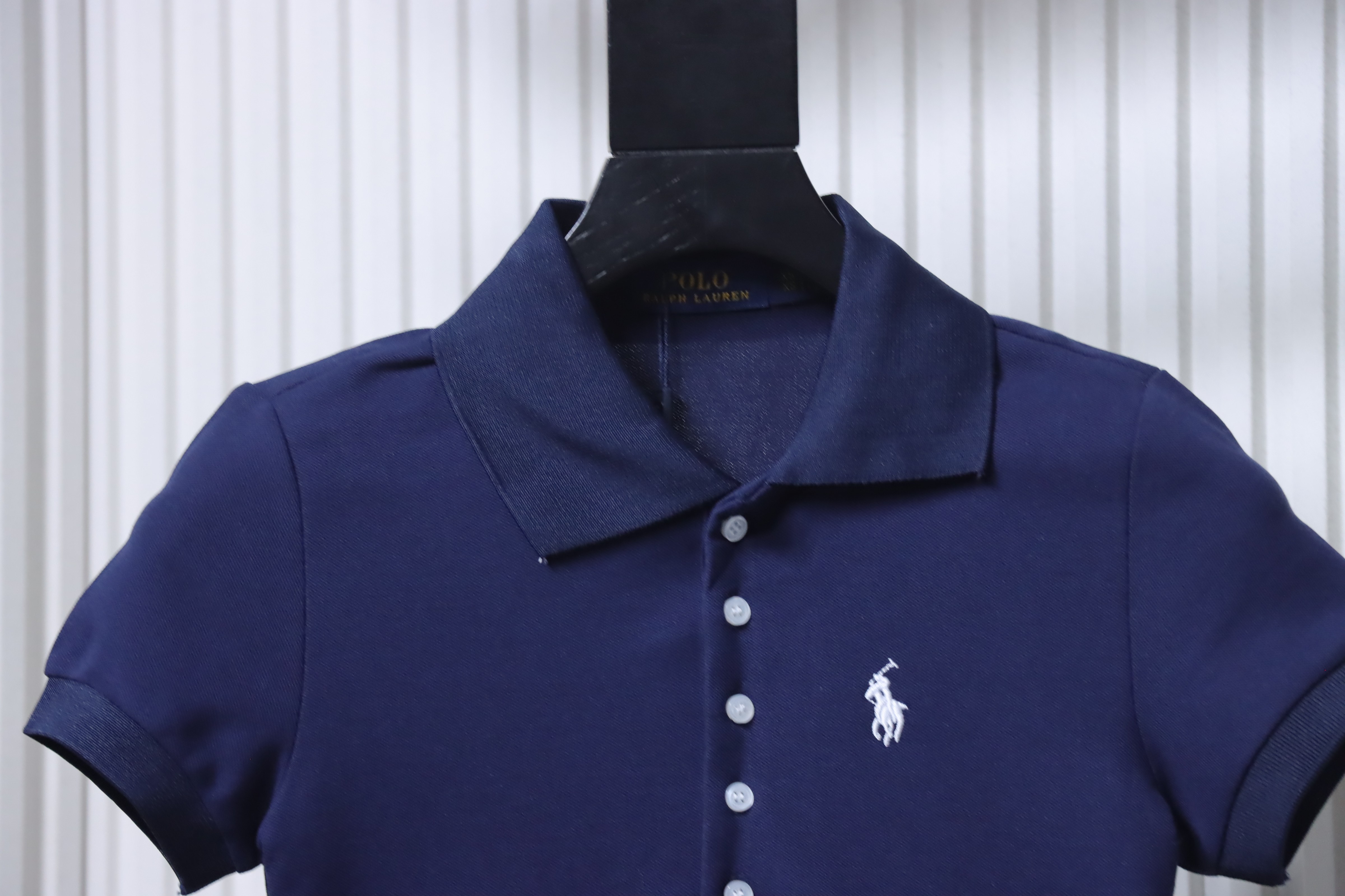 Ralph Lauren Five-Button Pony Logo Embroidery Short Sleeve Polo Shirt Style 5