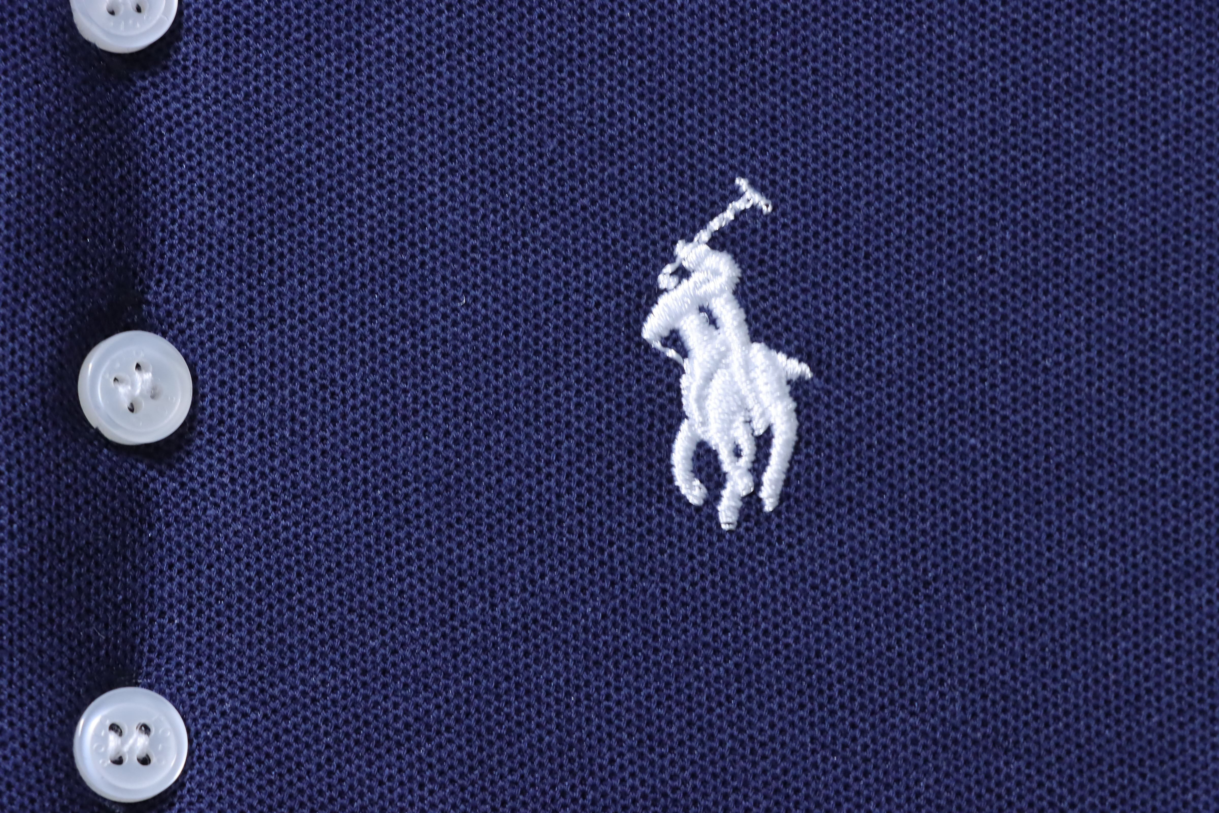 Ralph Lauren Five-Button Pony Logo Embroidery Short Sleeve Polo Shirt Style 5