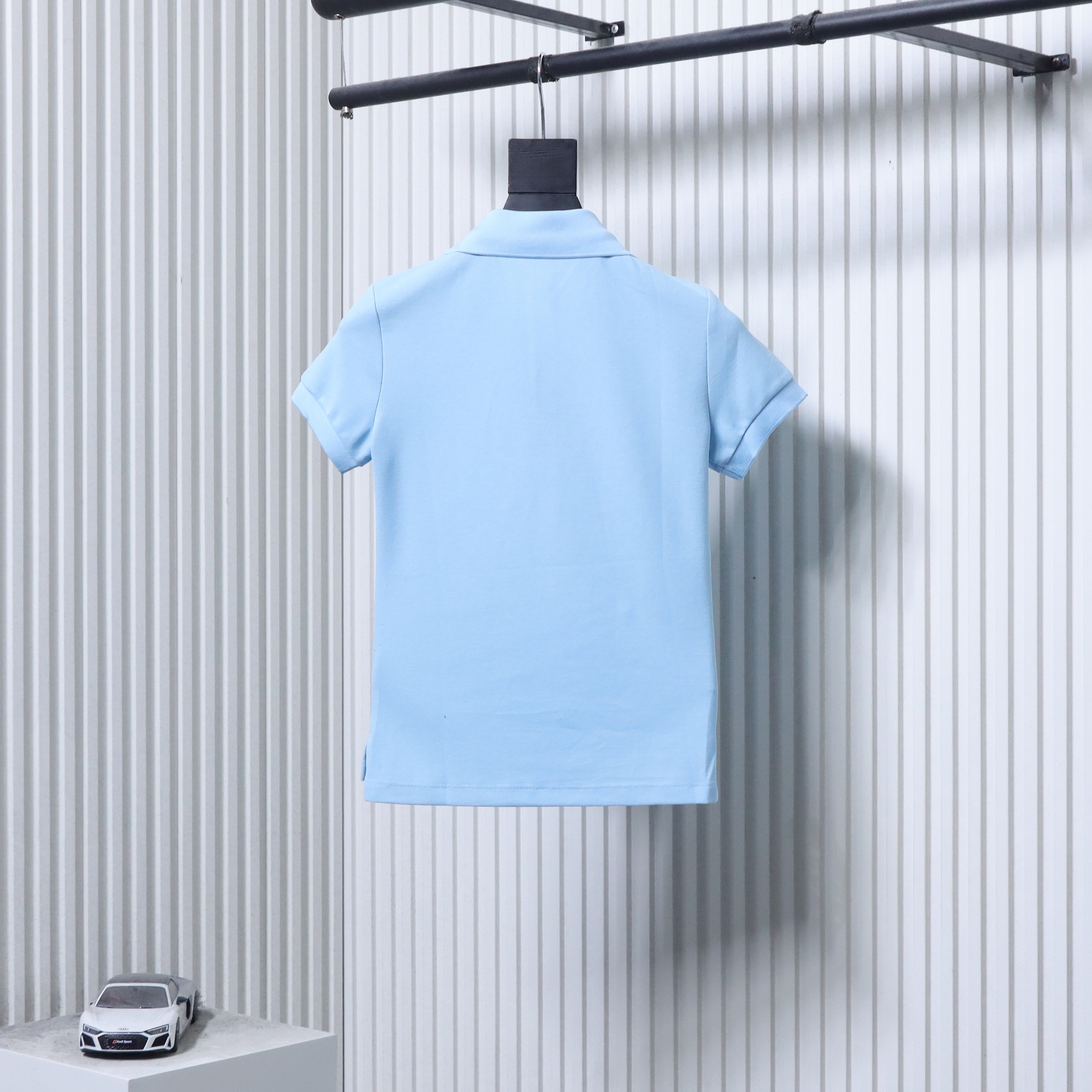 Ralph Lauren Five-Button Pony Logo Embroidery Short Sleeve Polo Shirt Style 6