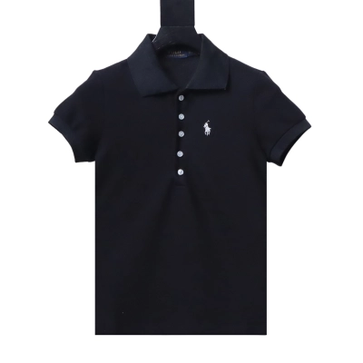 Ralph Lauren Five-Button Pony Logo Embroidery Short Sleeve Polo Shirt Style 7 02