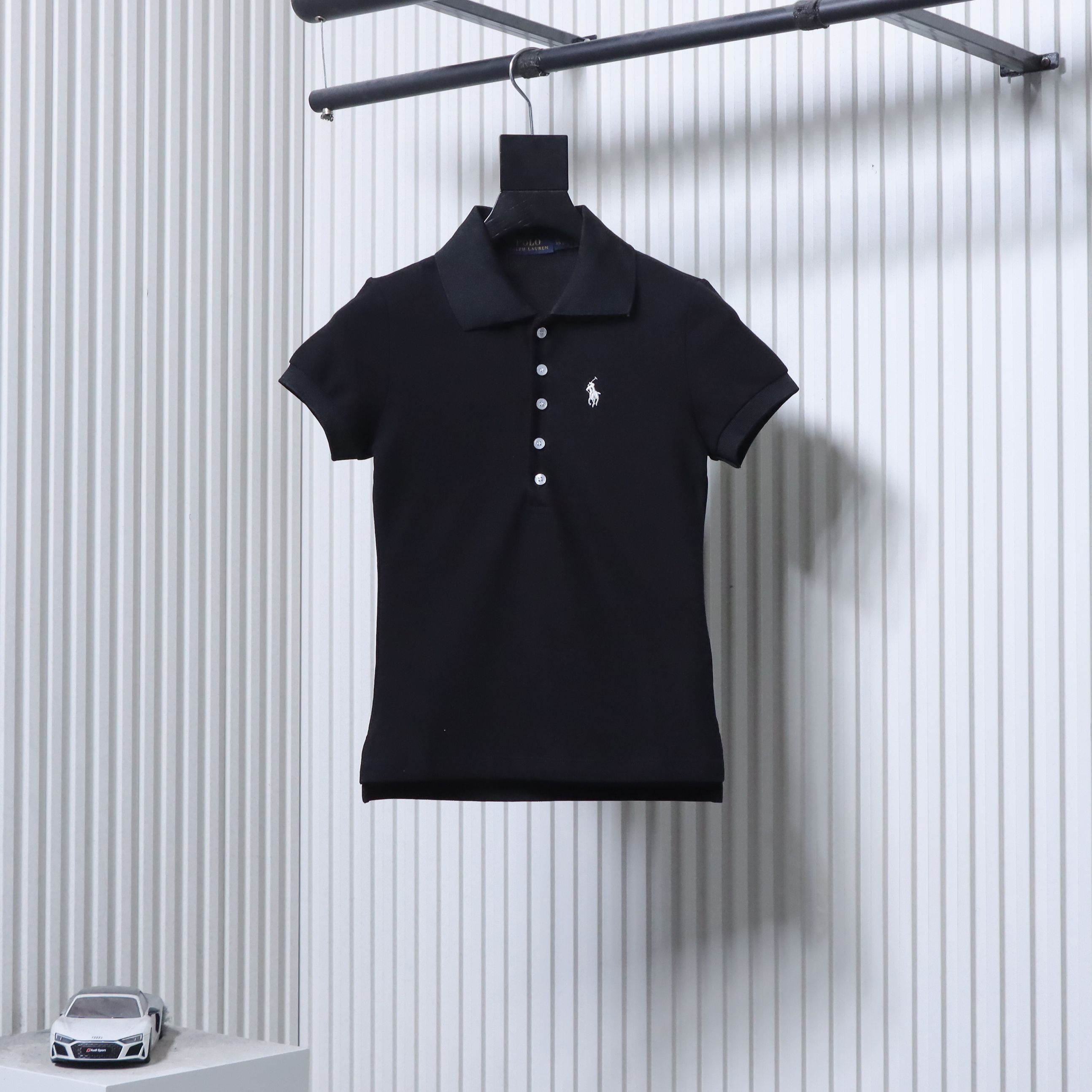 Ralph Lauren Five-Button Pony Logo Embroidery Short Sleeve Polo Shirt Style 7