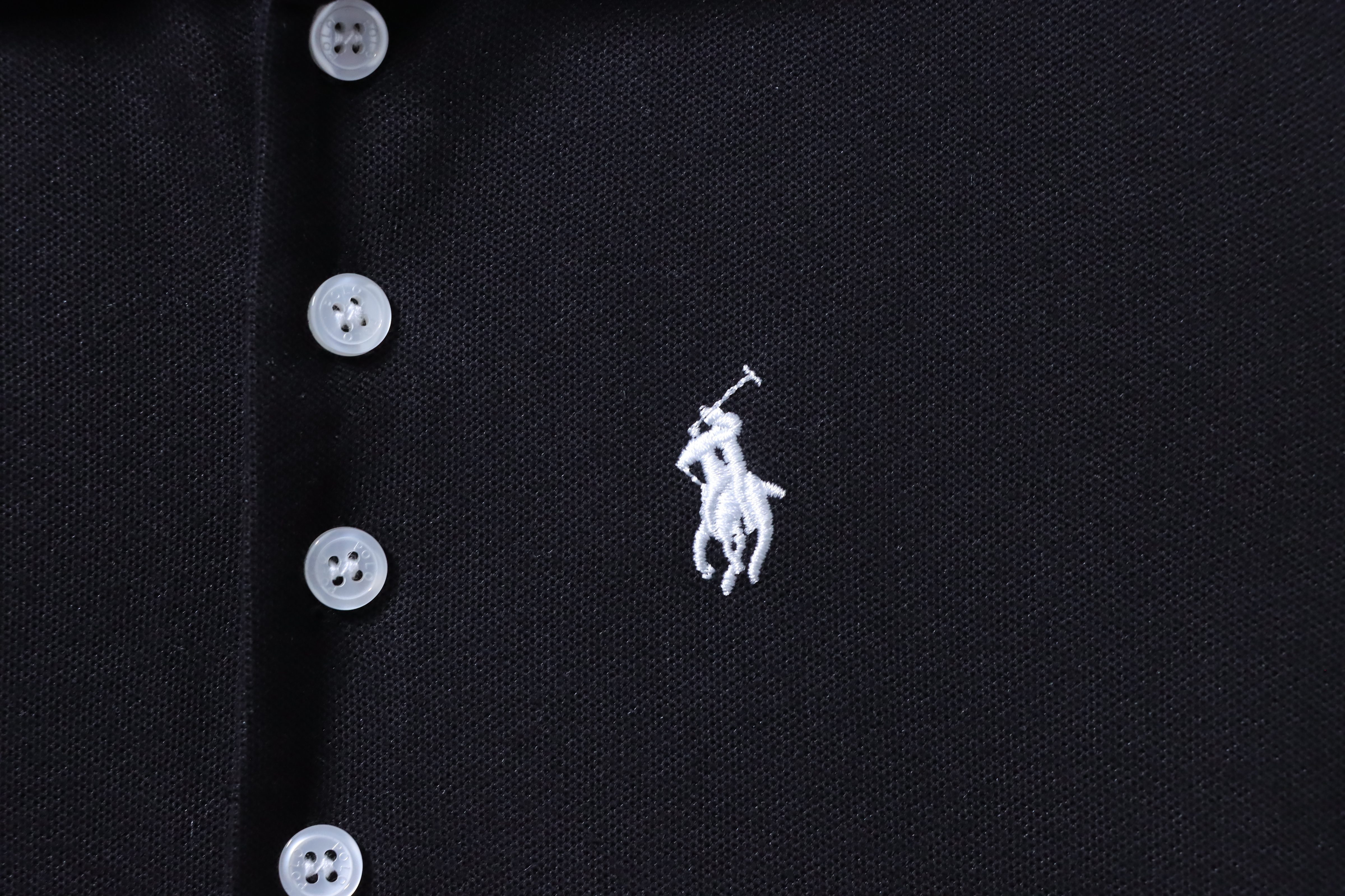 Ralph Lauren Five-Button Pony Logo Embroidery Short Sleeve Polo Shirt Style 7