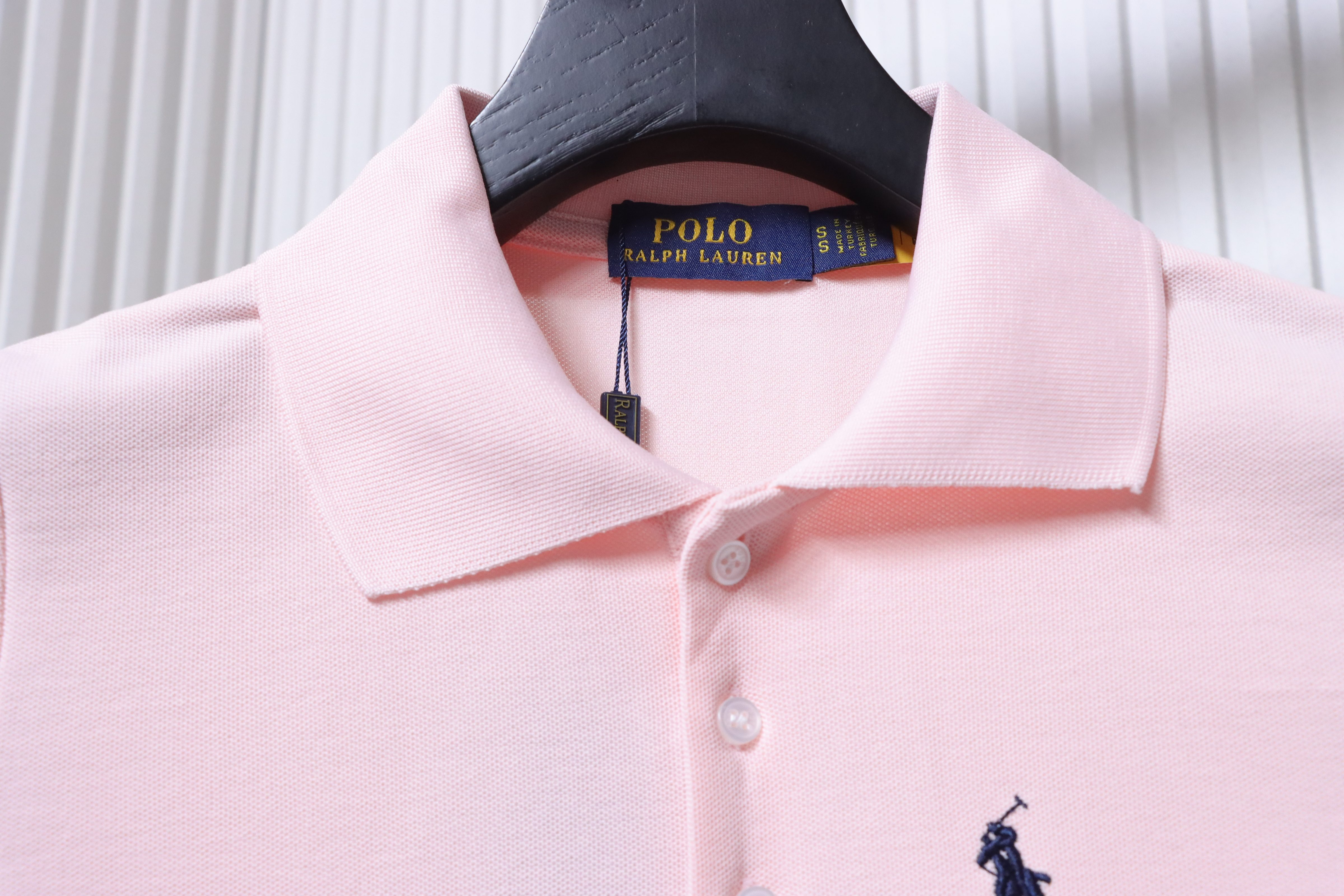Ralph Lauren Five-Button Pony Logo Embroidery Short Sleeve Polo Shirt Style 8