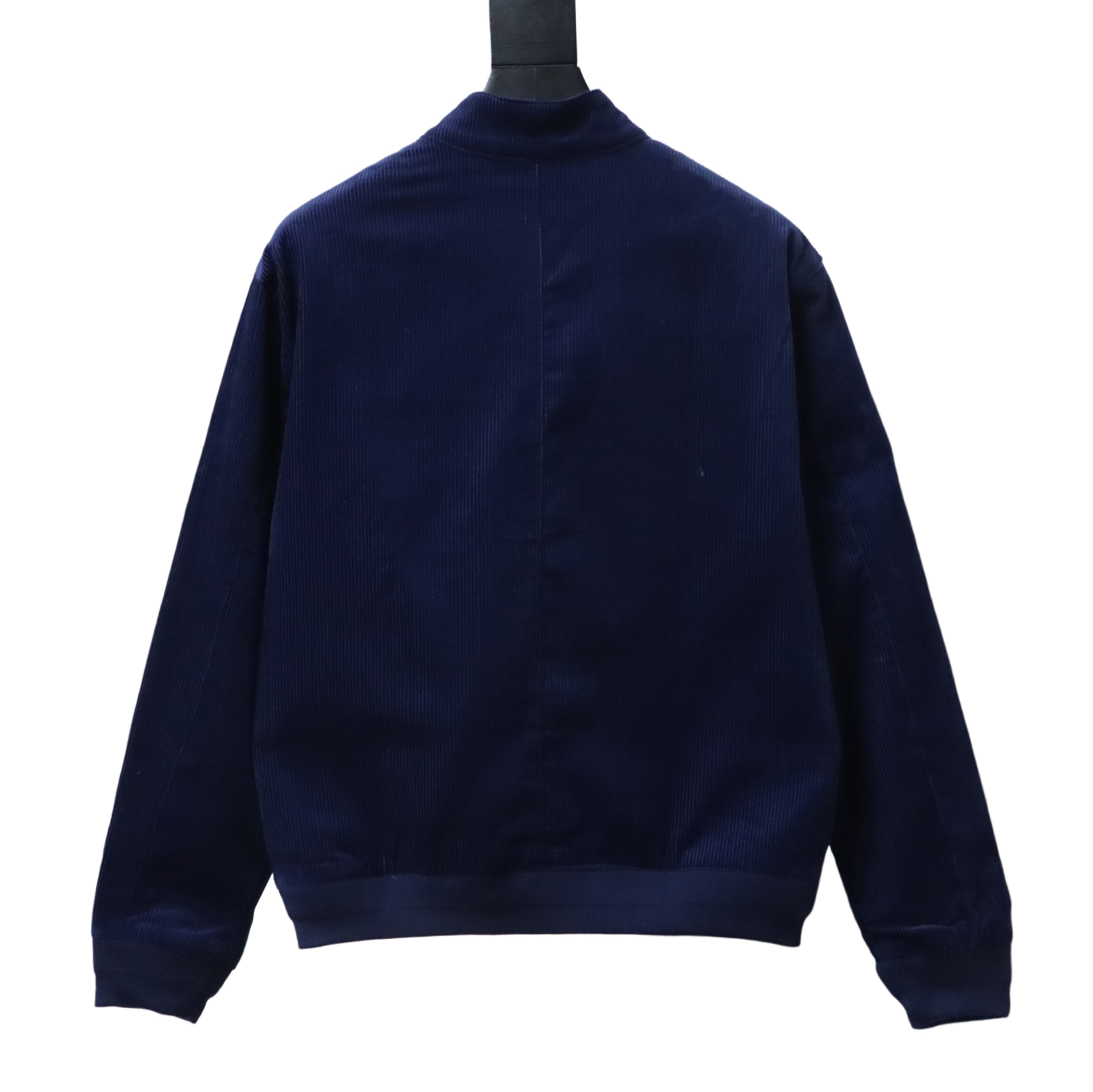 Ralph Lauren FW22 Solid Color Logo Embroidery Corduroy Jacket Style 1