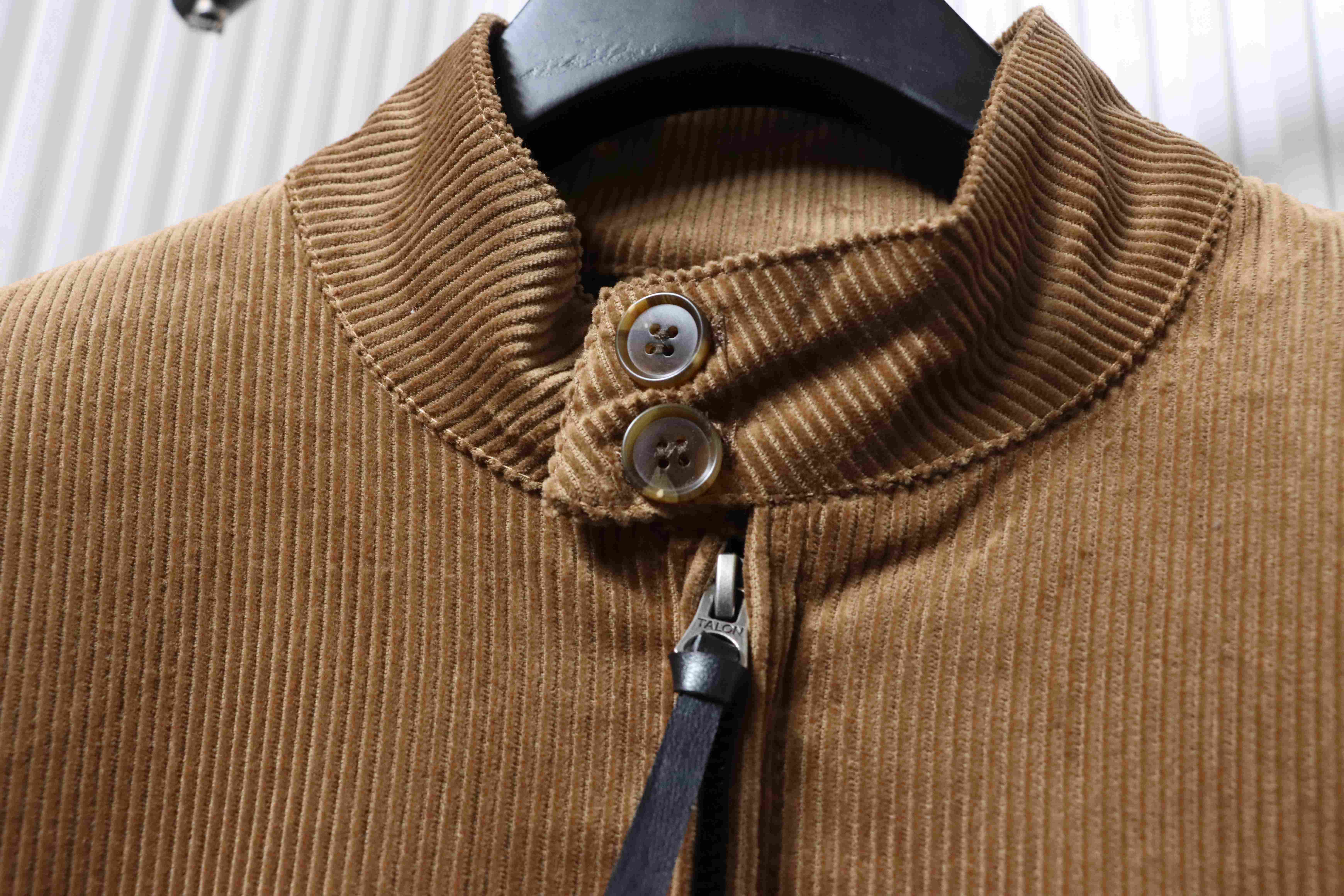 Ralph Lauren FW22 Solid Color Logo Embroidery Corduroy Jacket Style 3