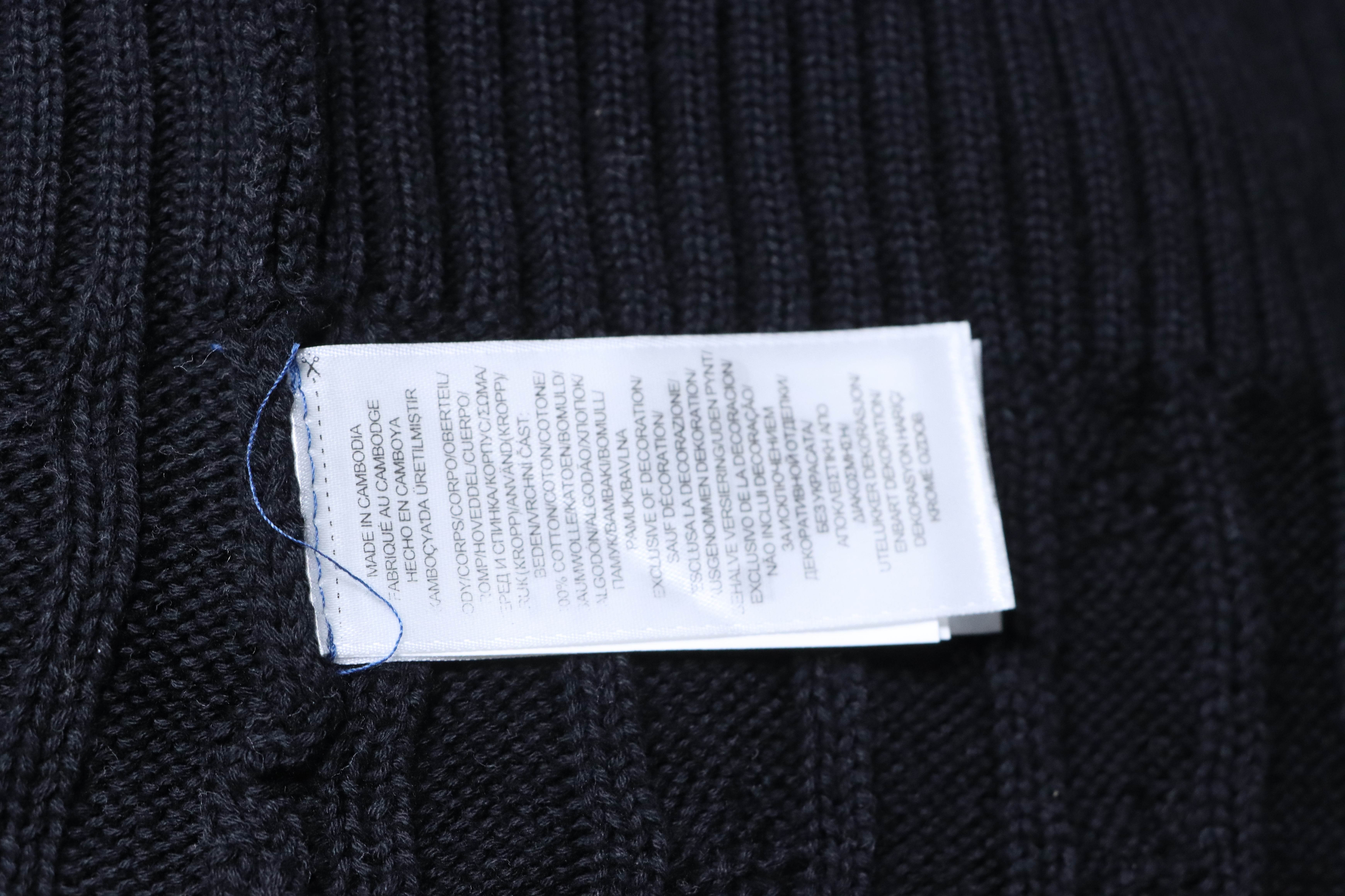 Ralph Lauren Horse Logo Embroidery Cable Knit Knit Short Sleeve T-Shirt Style 2