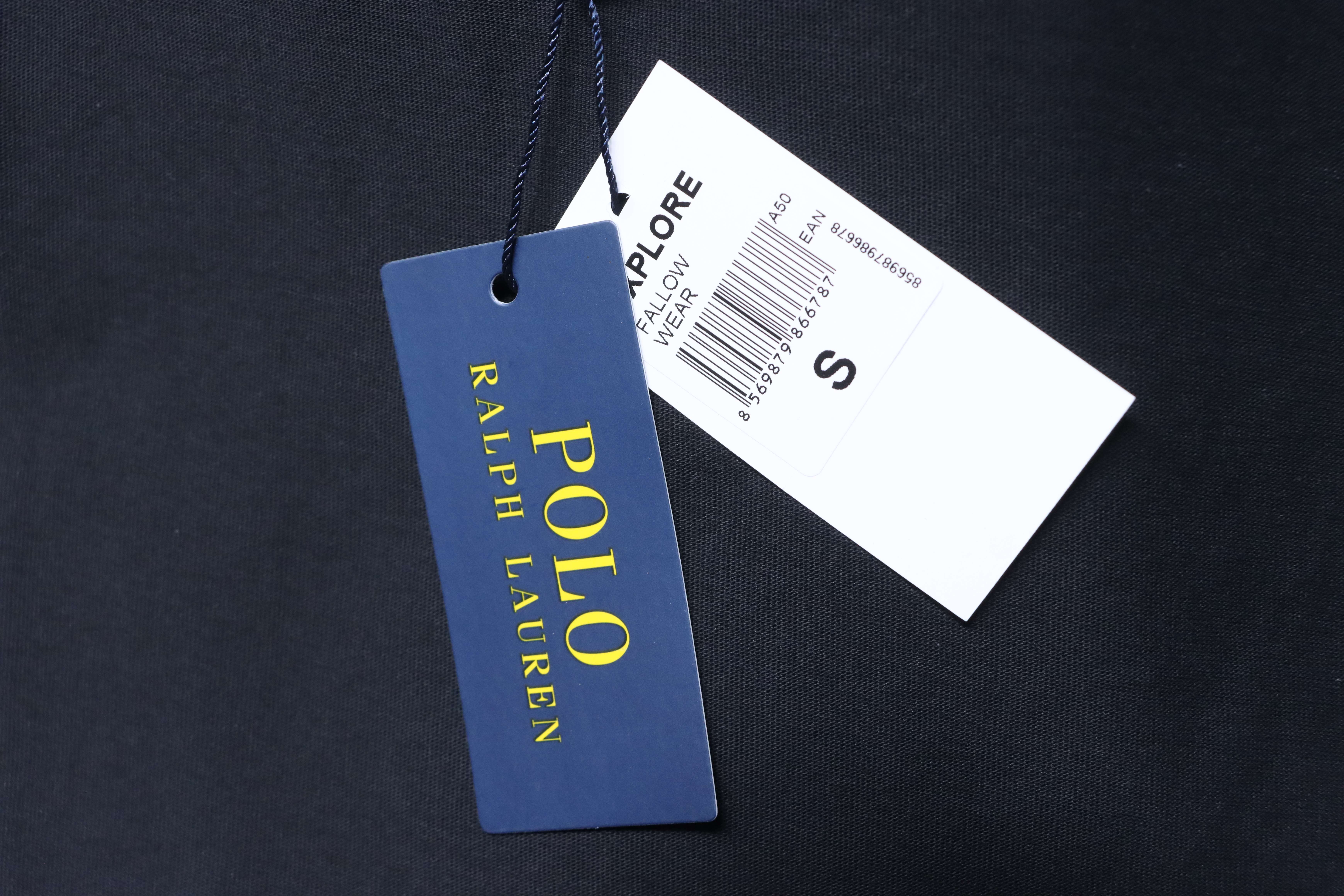 Ralph Lauren Horse Logo Embroidery Crewneck Short Sleeve T-Shirt Style 1