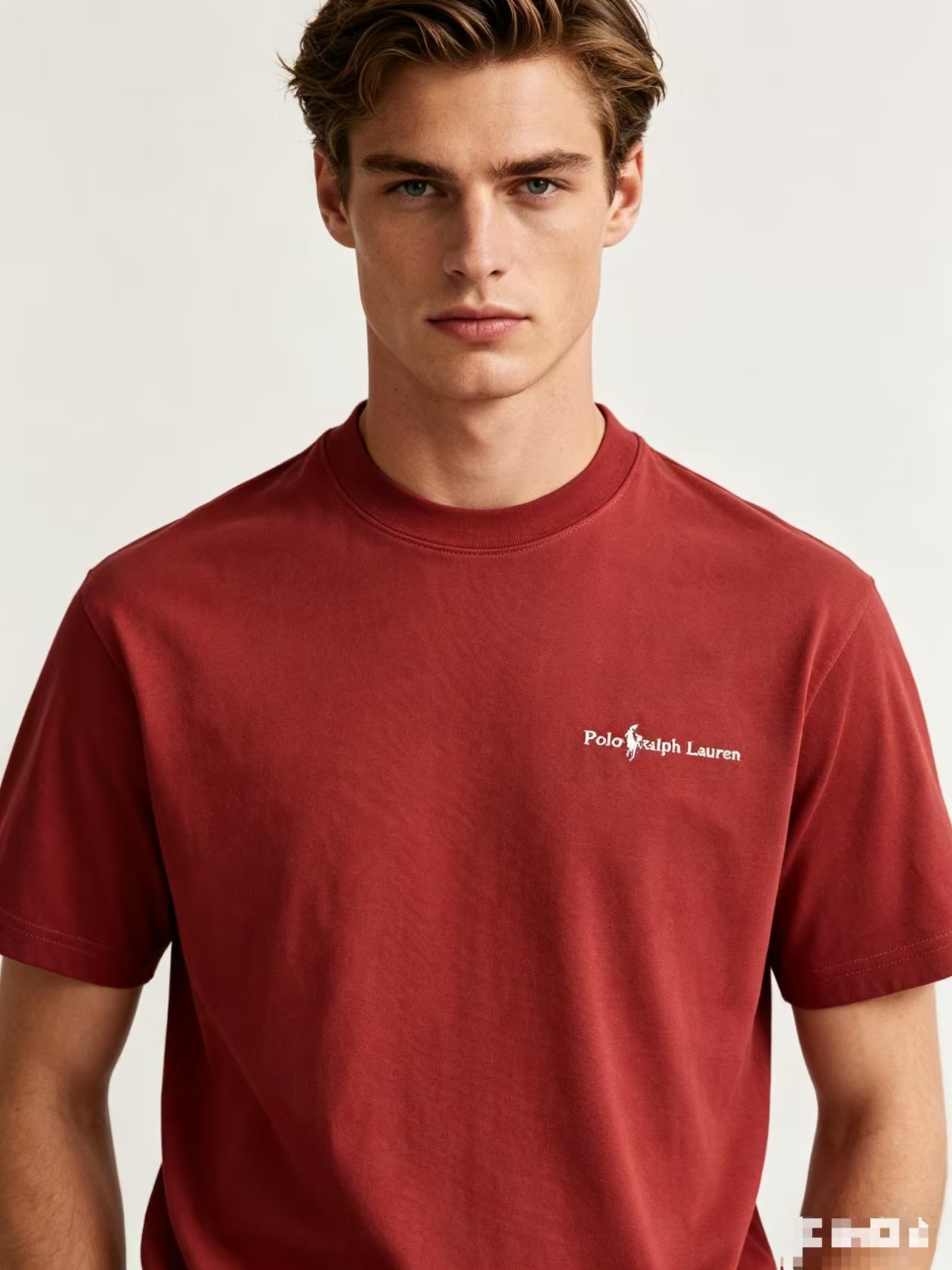 Ralph Lauren Horse Logo Embroidery Crewneck Short Sleeve T-Shirt Style 4