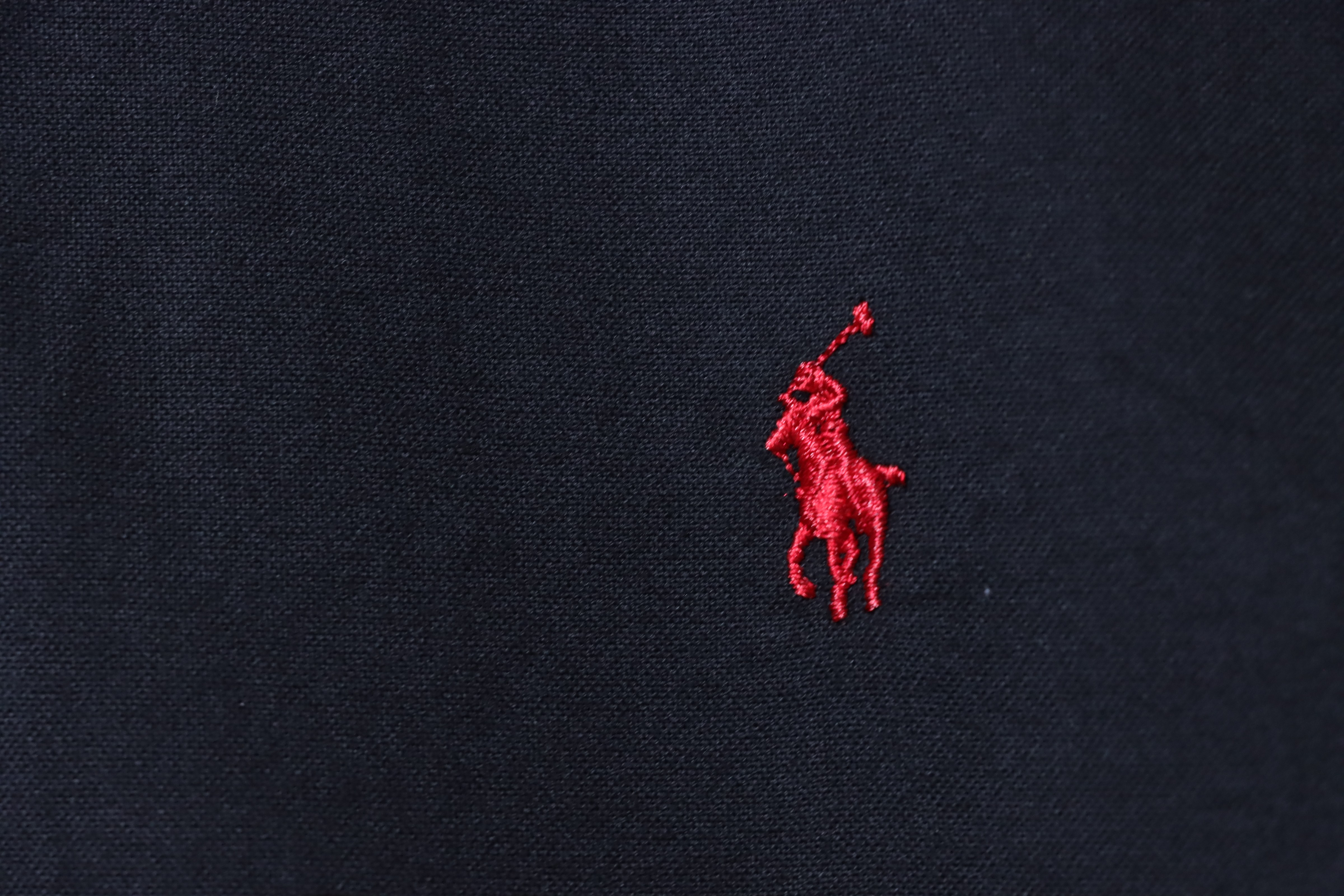 Ralph Lauren Polo Shirt Ralph Lauren R28 Oxford Solid Color Logo Embroidery Button-Up Collar Classic Long Sleeve Casual Shirt Style 2