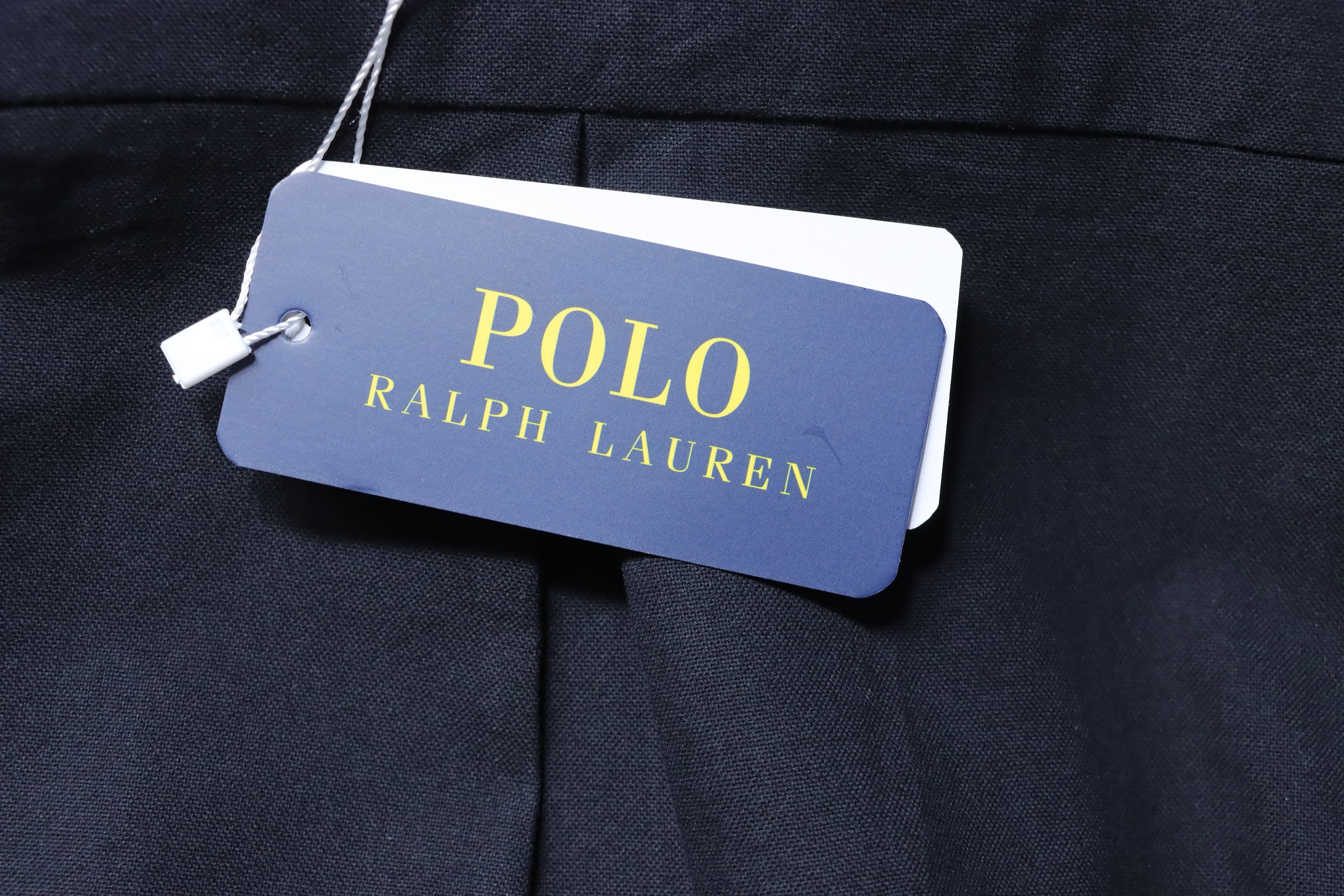 Ralph Lauren Polo Shirt Ralph Lauren R28 Oxford Solid Color Logo Embroidery Button-Up Collar Classic Long Sleeve Casual Shirt Style 2