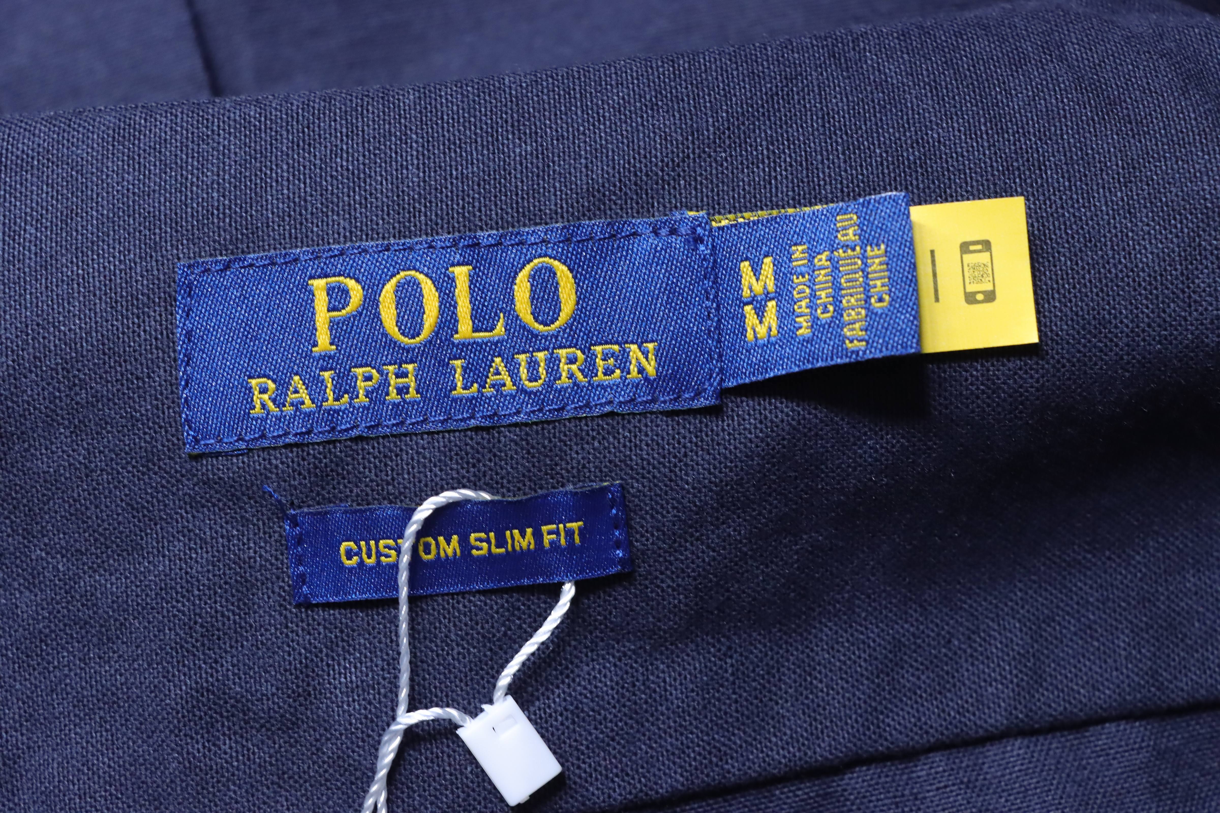 Ralph Lauren Polo Shirt Ralph Lauren R28 Oxford Solid Color Logo Embroidery Button-Up Collar Classic Long Sleeve Casual Shirt Style 3