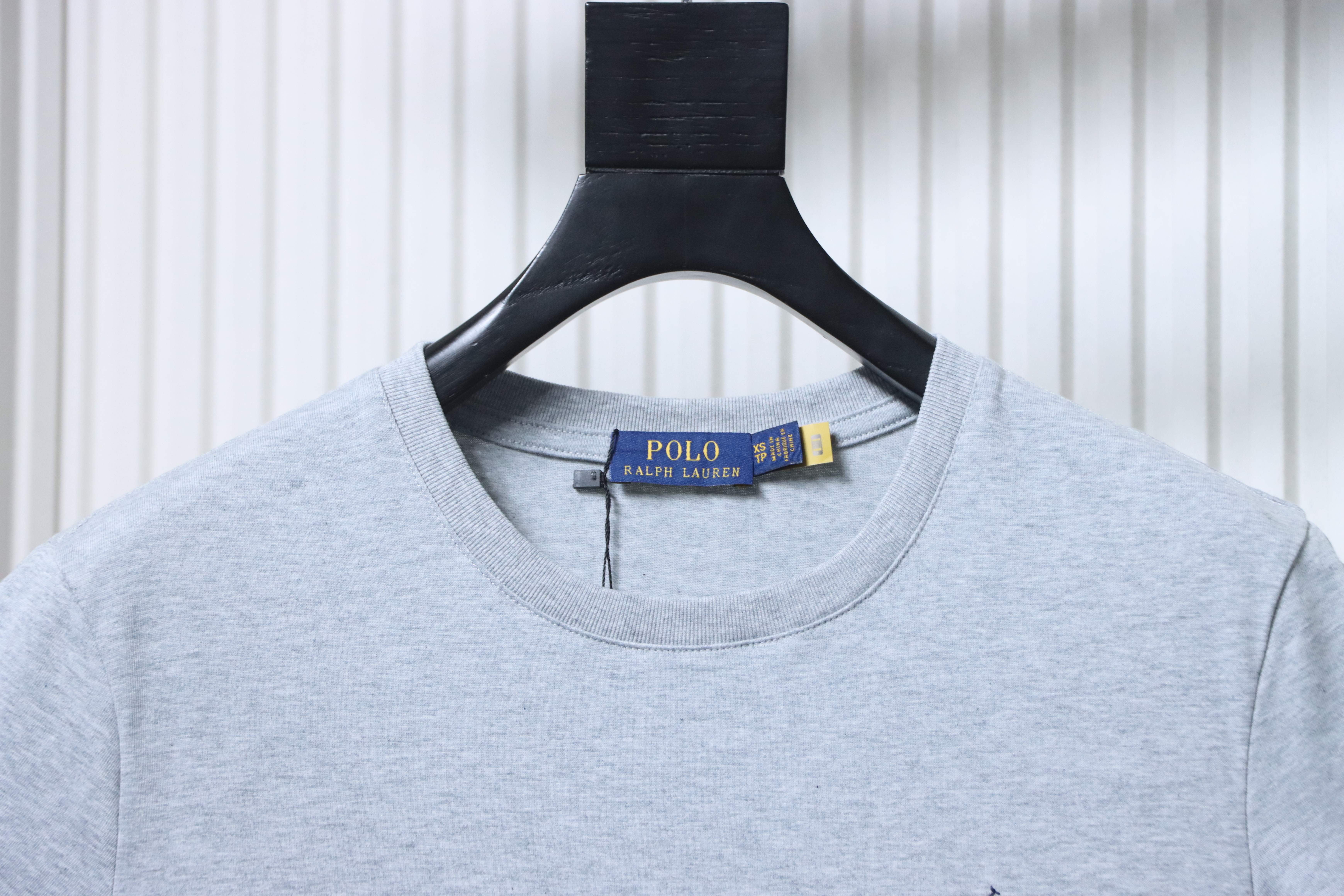 Ralph Lauren Pony Logo Crewneck Short Sleeve T-Shirt Style 2