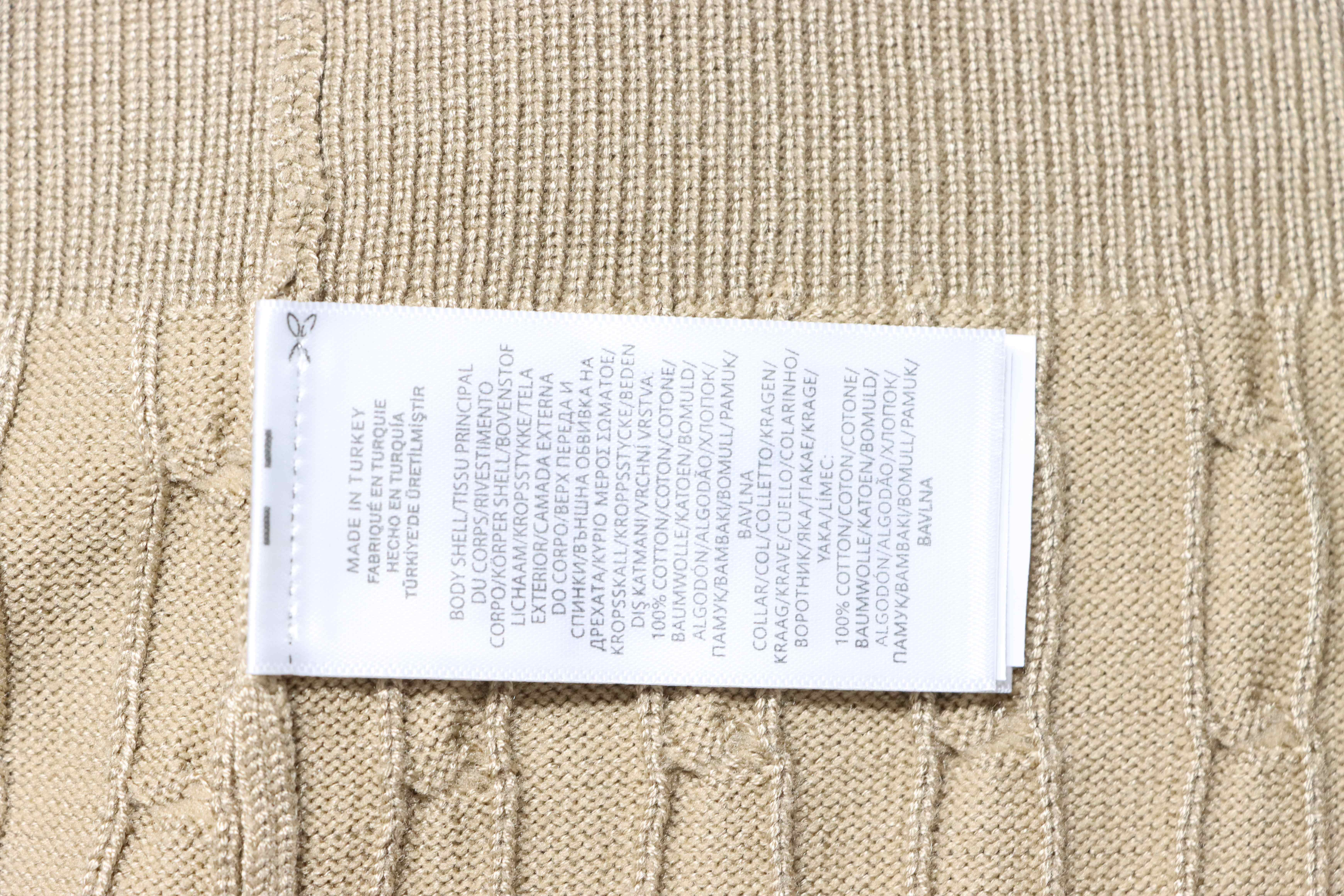 Ralph Lauren Pony Logo Embroidery Cable Knit Knit Short Sleeve Polo Shirt Style 5