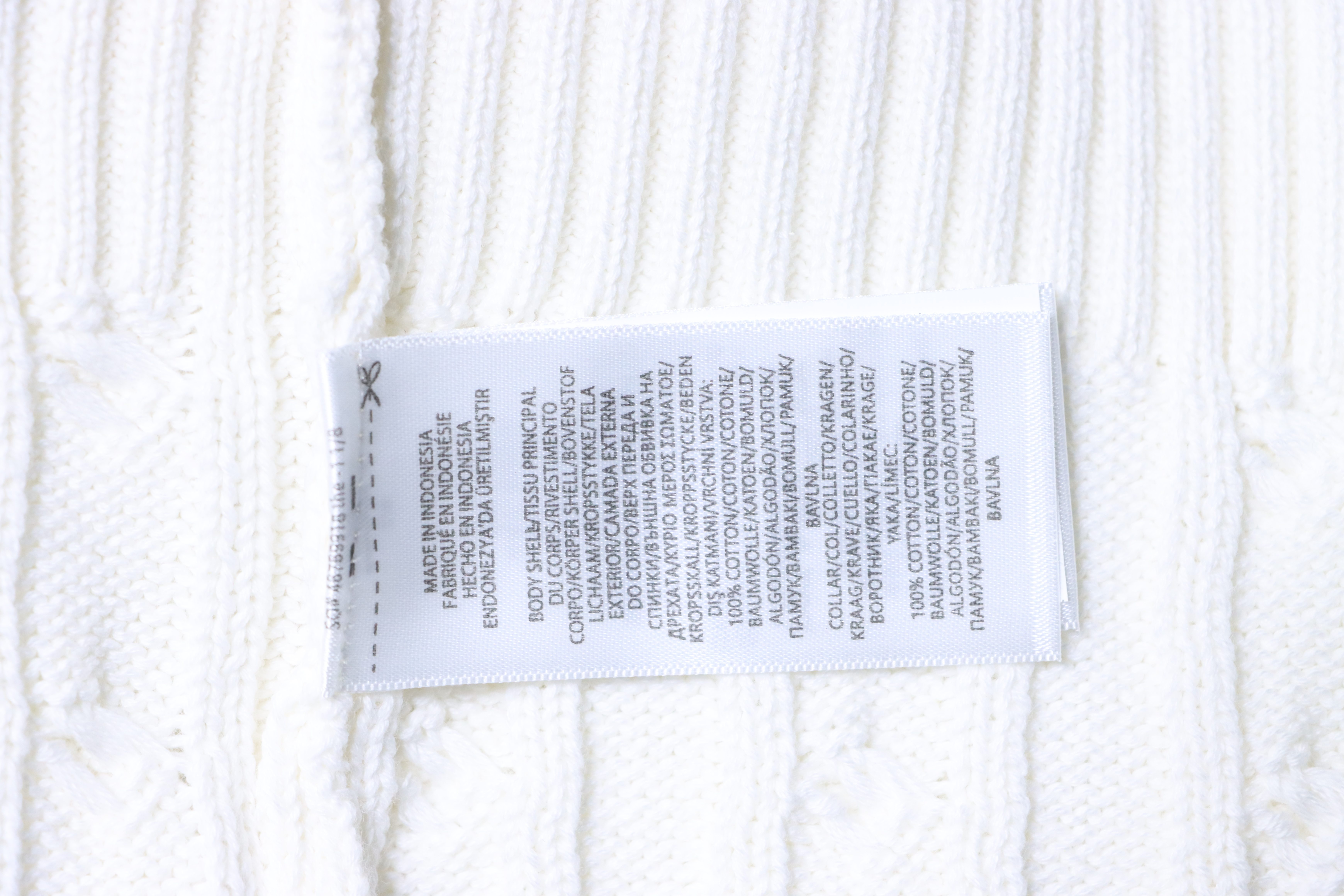 Ralph Lauren Pony Logo Embroidery Cable Knit Knit Short Sleeve T-Shirt Style 4