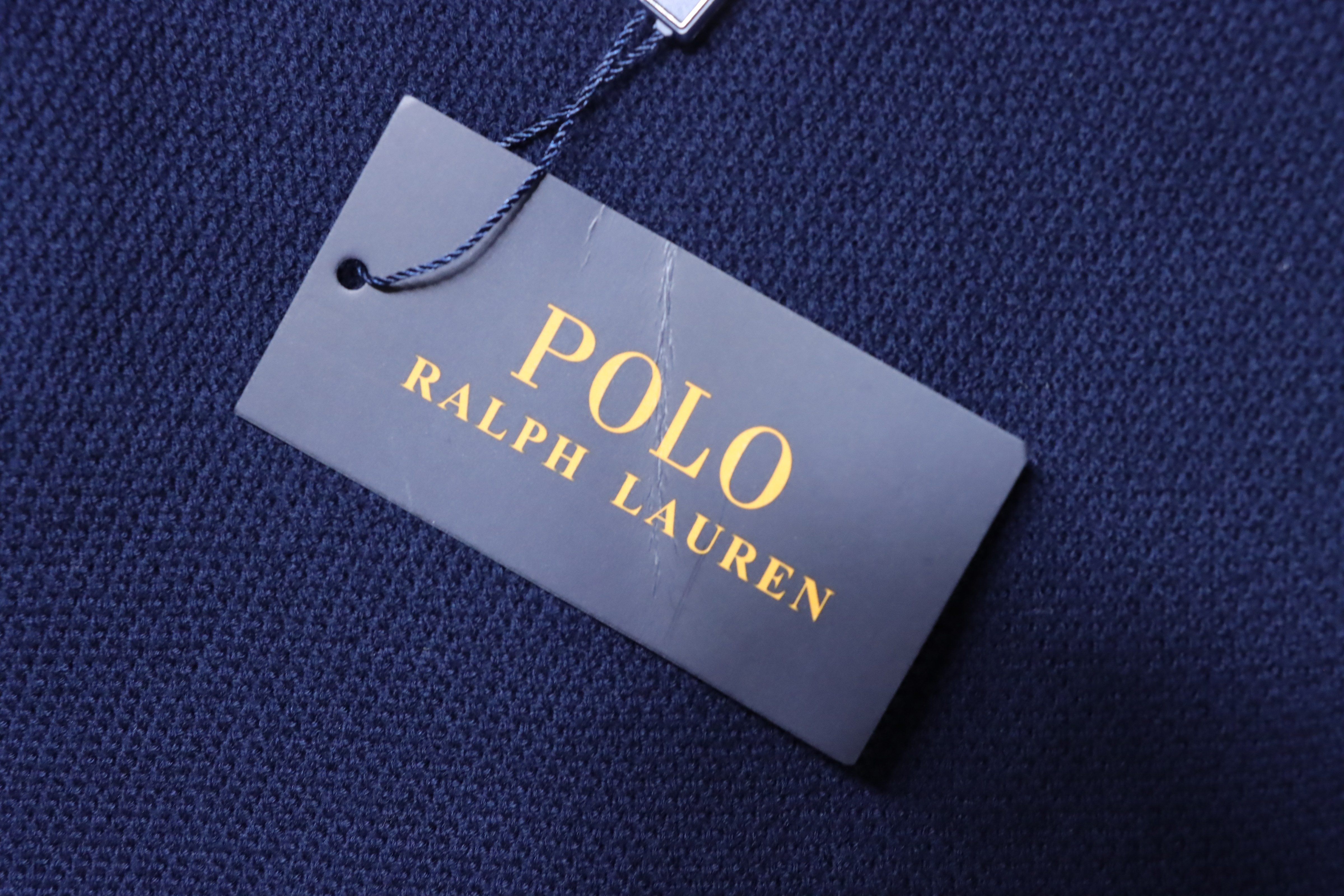 Ralph Lauren Pony Logo Embroidery Knit Short Sleeve Polo Shirt Style 1