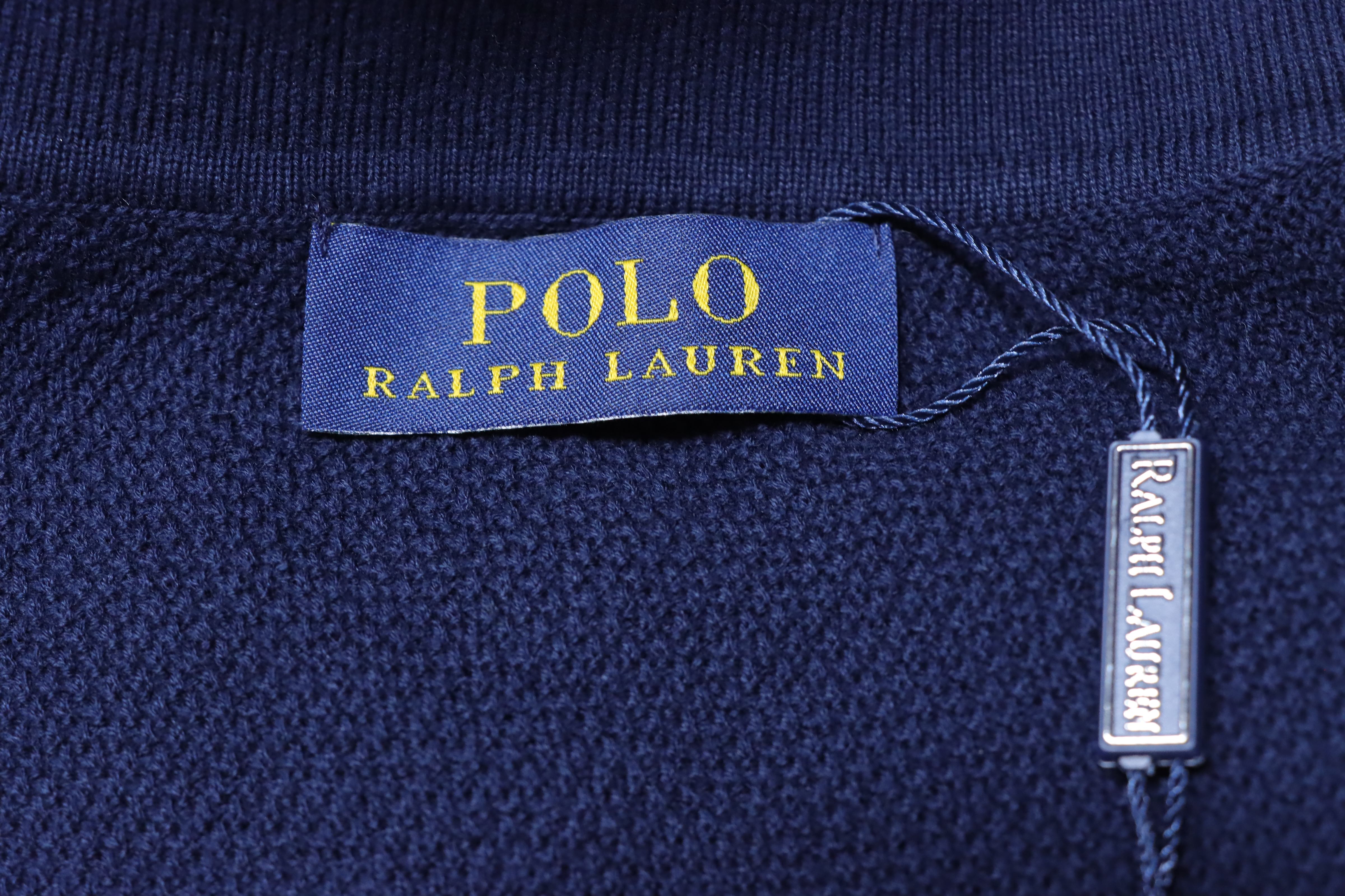 Ralph Lauren Pony Logo Embroidery Knit Short Sleeve Polo Shirt Style 1