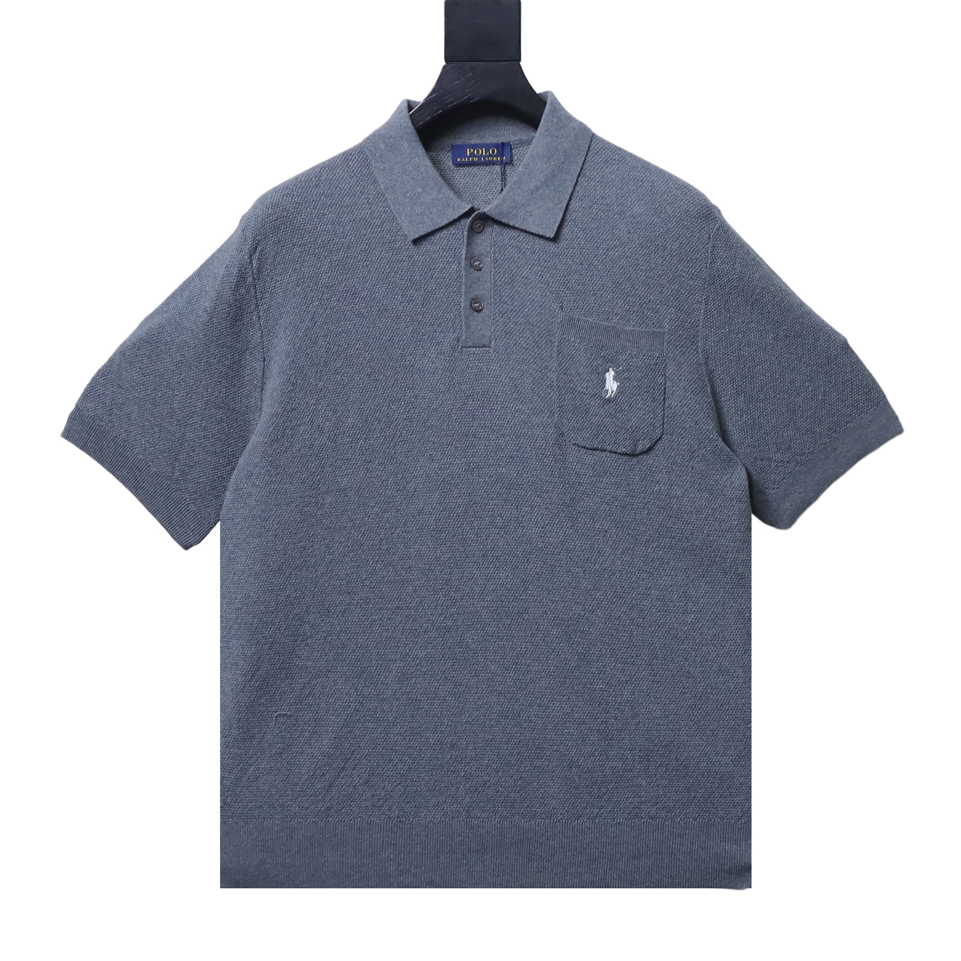 Ralph Lauren Pony Logo Embroidery Knit Short Sleeve Polo Shirt Style 2