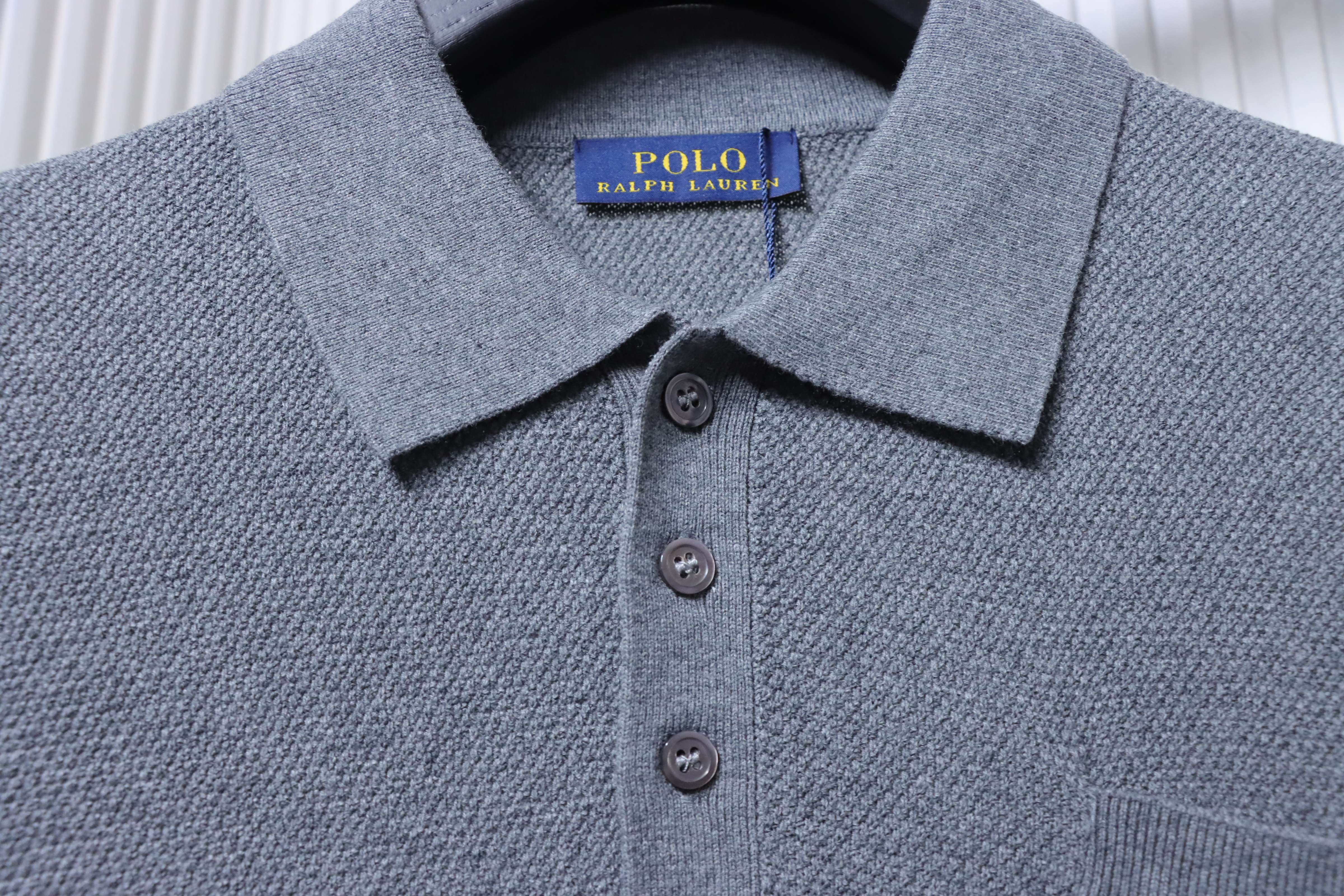 Ralph Lauren Pony Logo Embroidery Knit Short Sleeve Polo Shirt Style 2