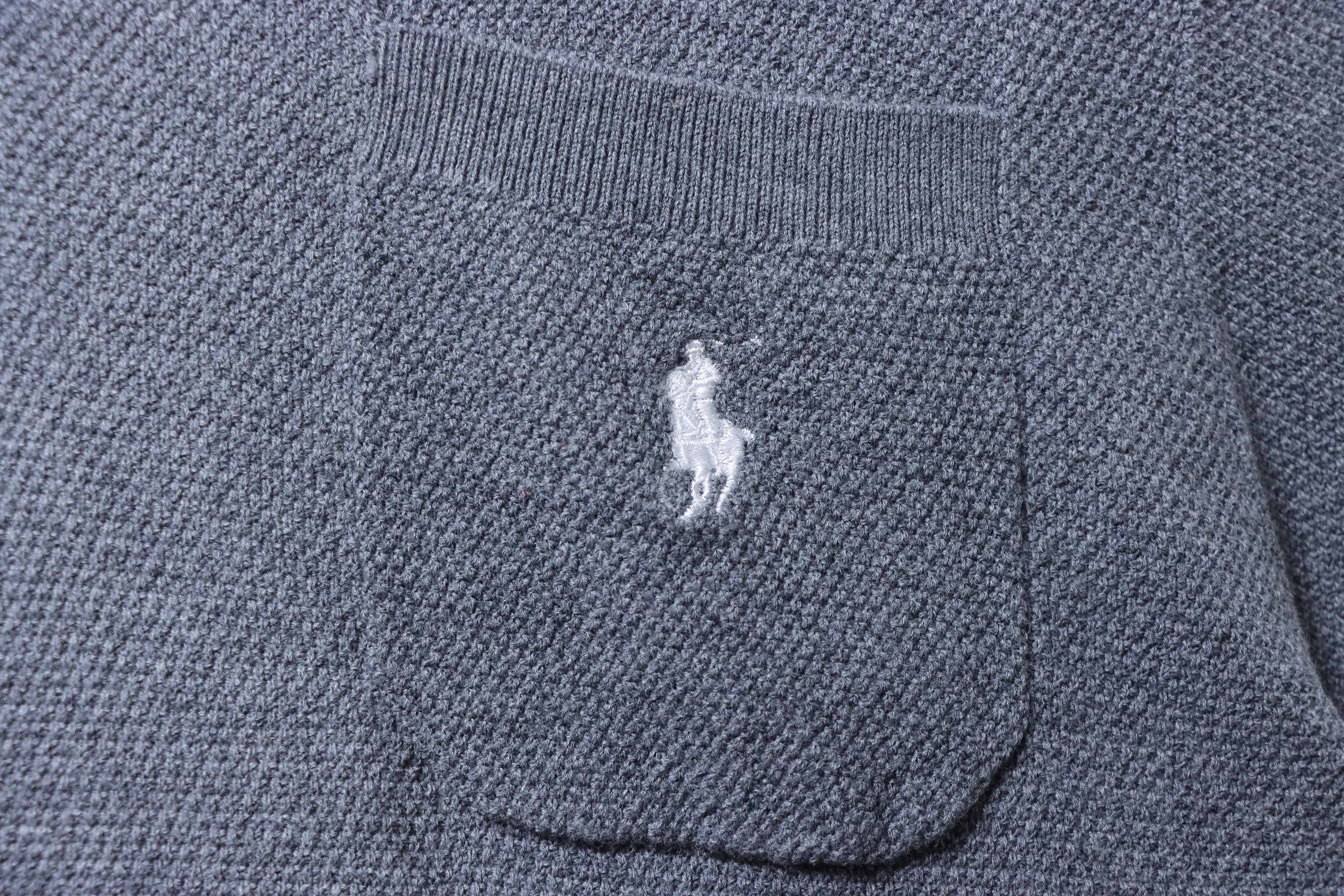 Ralph Lauren Pony Logo Embroidery Knit Short Sleeve Polo Shirt Style 2