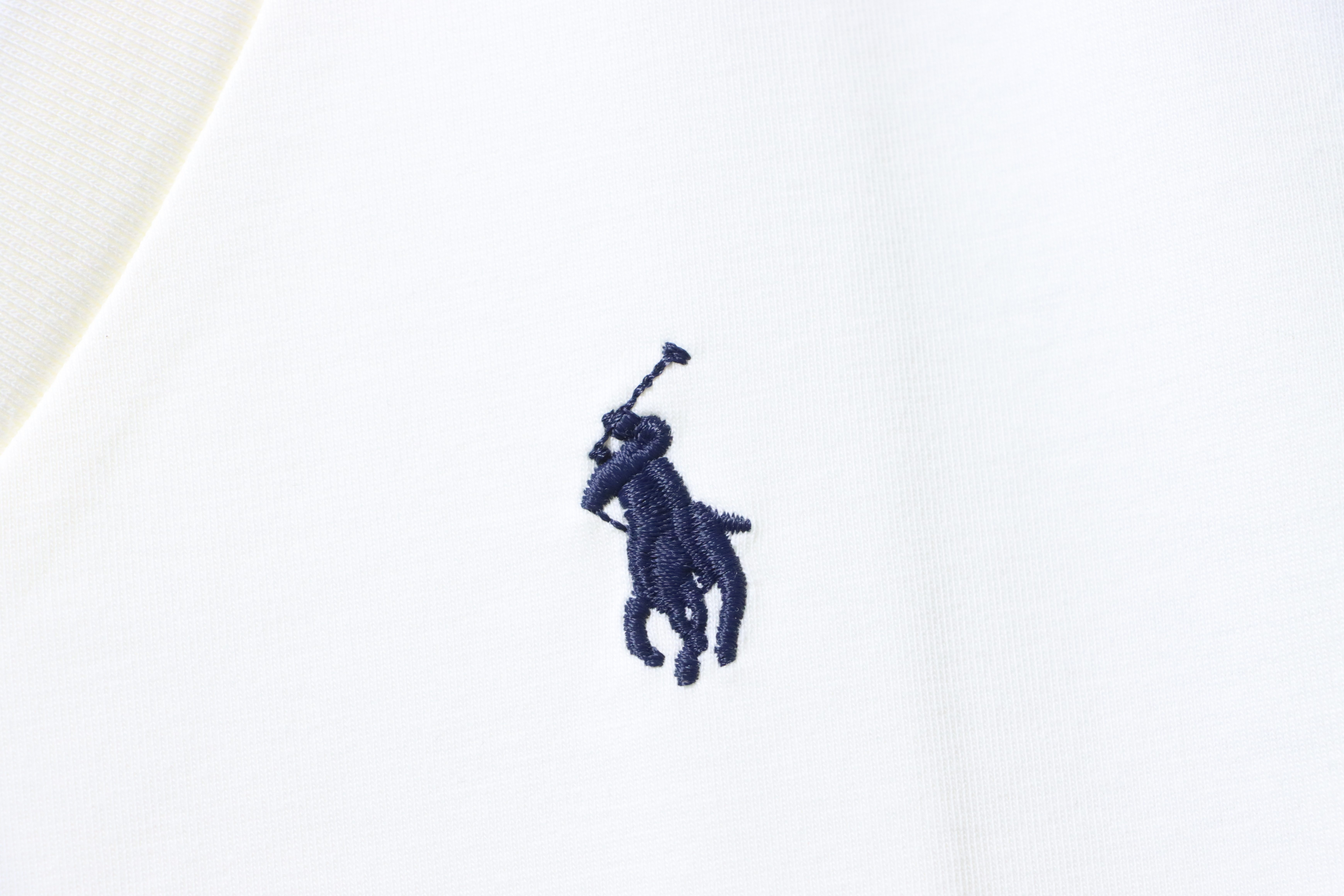 Ralph Lauren RL Pony Logo Embroidery Solid Color V-Neck T-Shirt Women Style 1