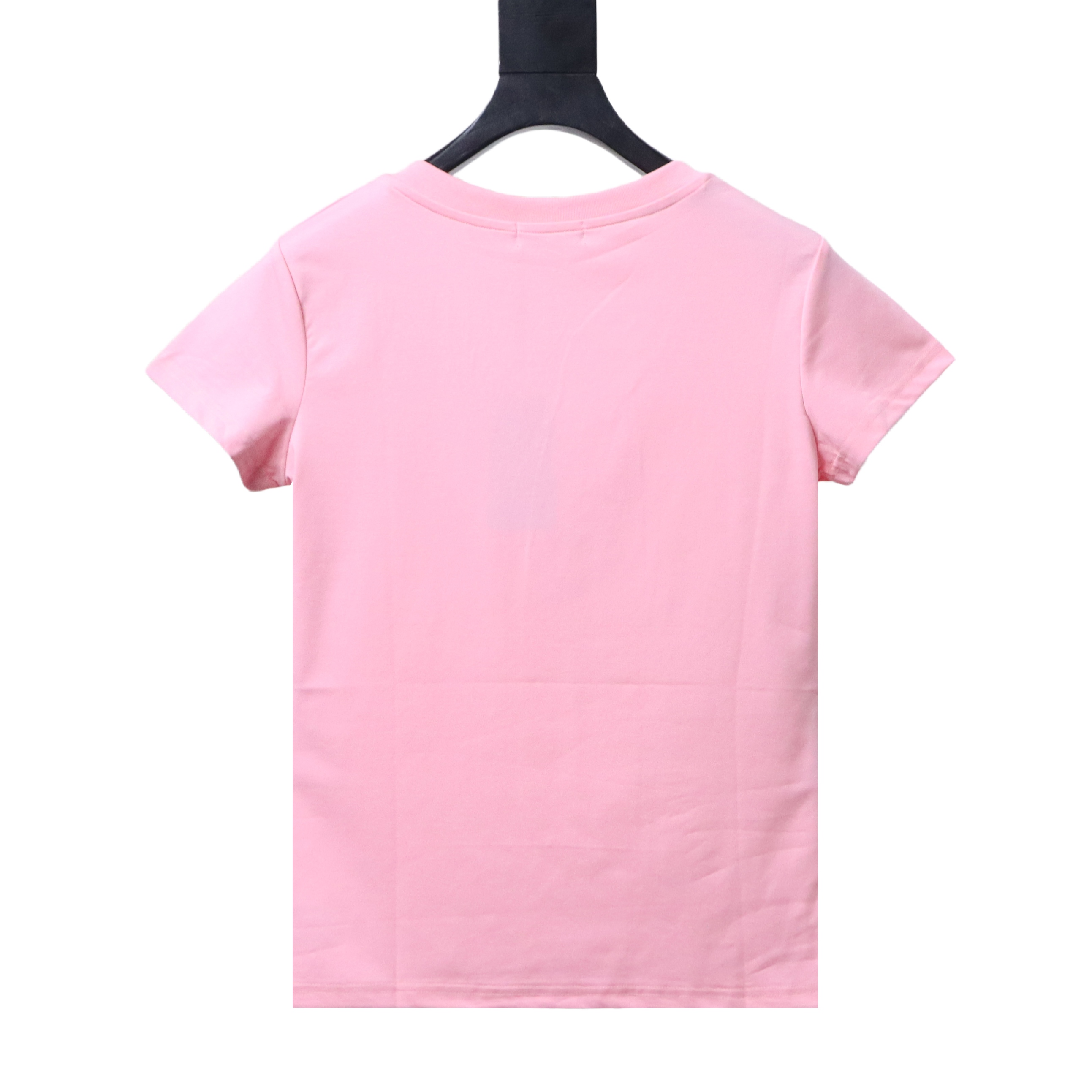 Ralph Lauren RL Pony Logo Embroidery Solid Color V-Neck T-Shirt Women Style 2