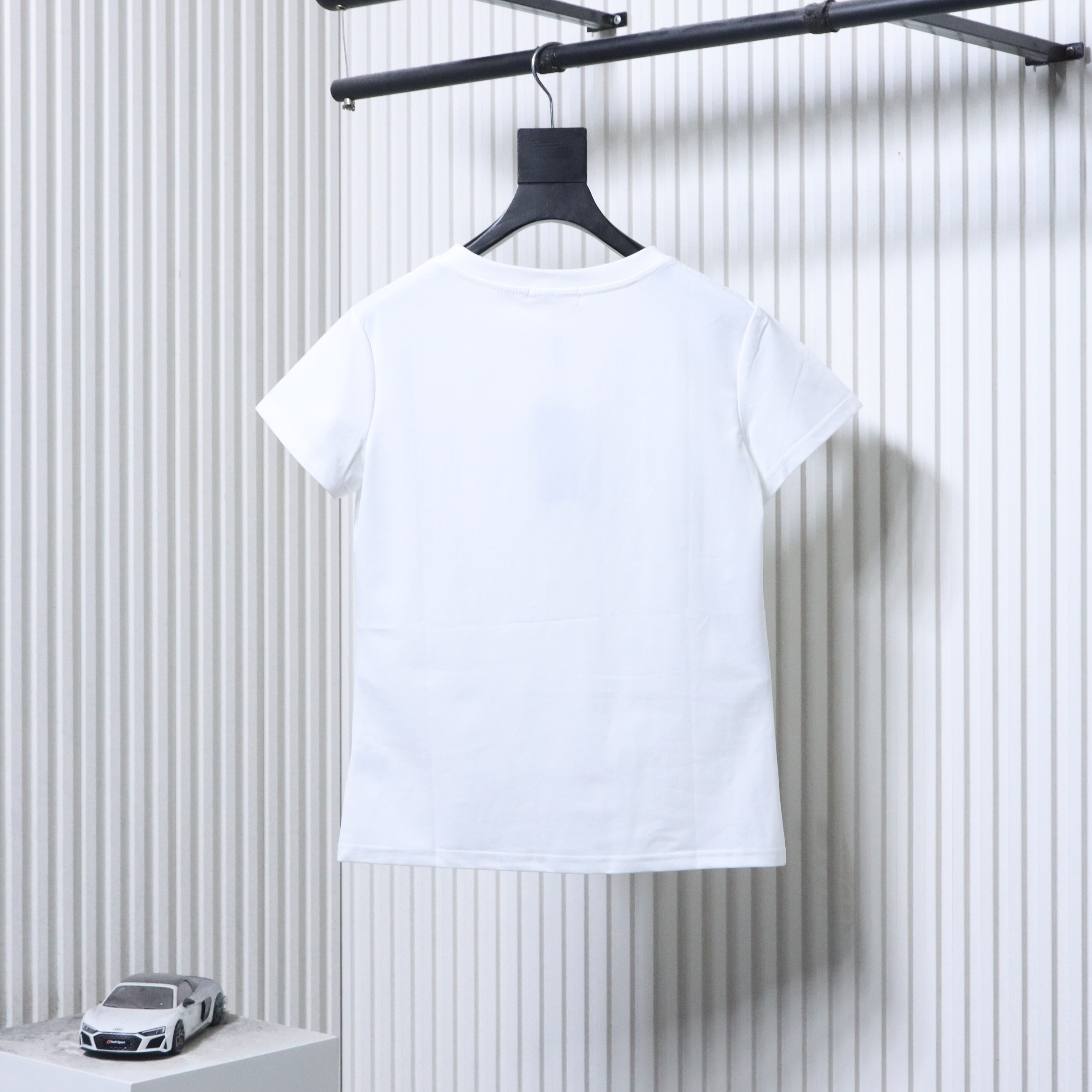 Ralph Lauren RL Pony Logo Embroidery Solid Color V-Neck T-Shirt Women Style 4