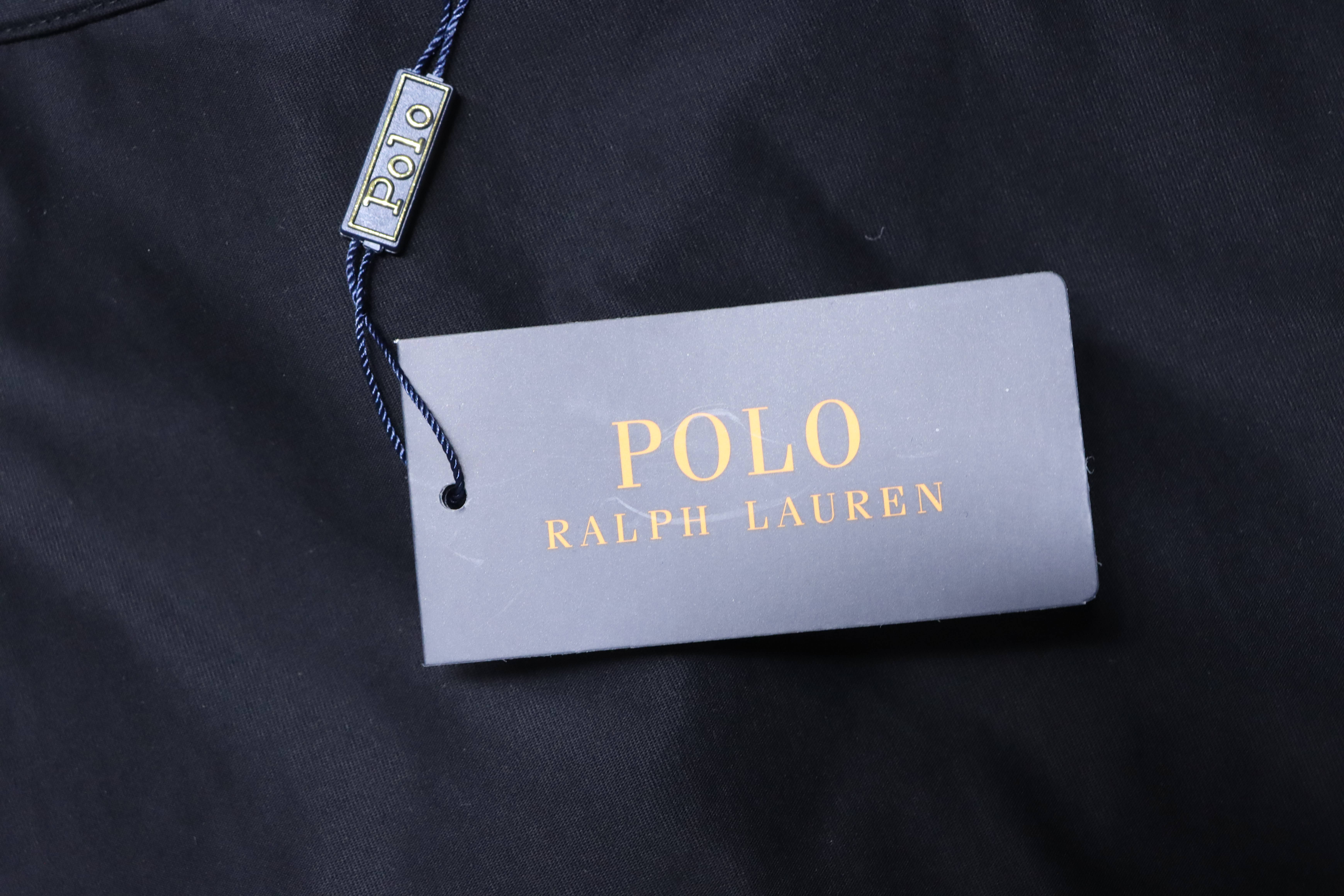 Ralph Lauren RL Pony Logo Embroidery Solid Color V-Neck T-Shirt Women Style 7