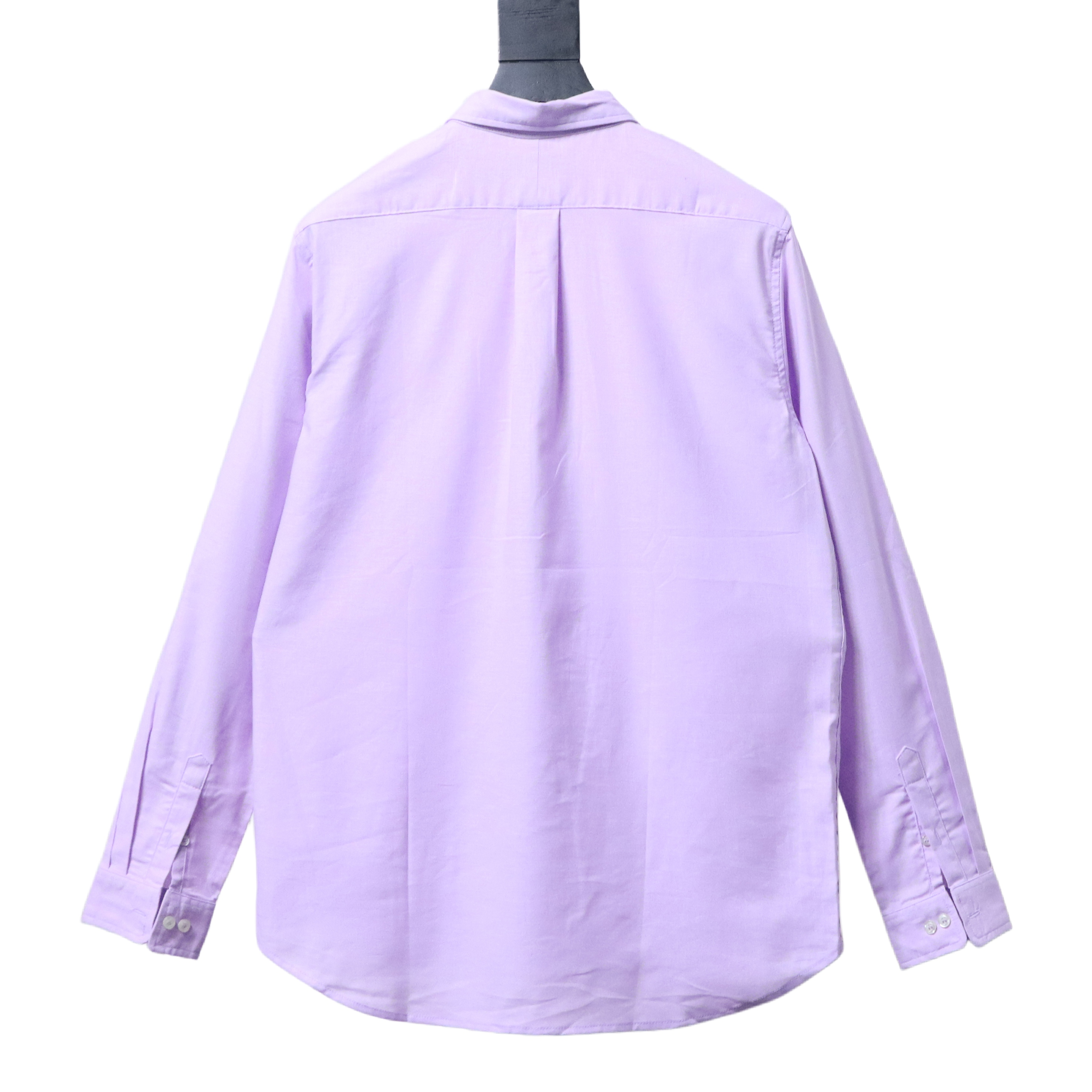 Ralph Lauren Small Logo Embroidery Horse Logo Linen Long Sleeve Shirt Style 2