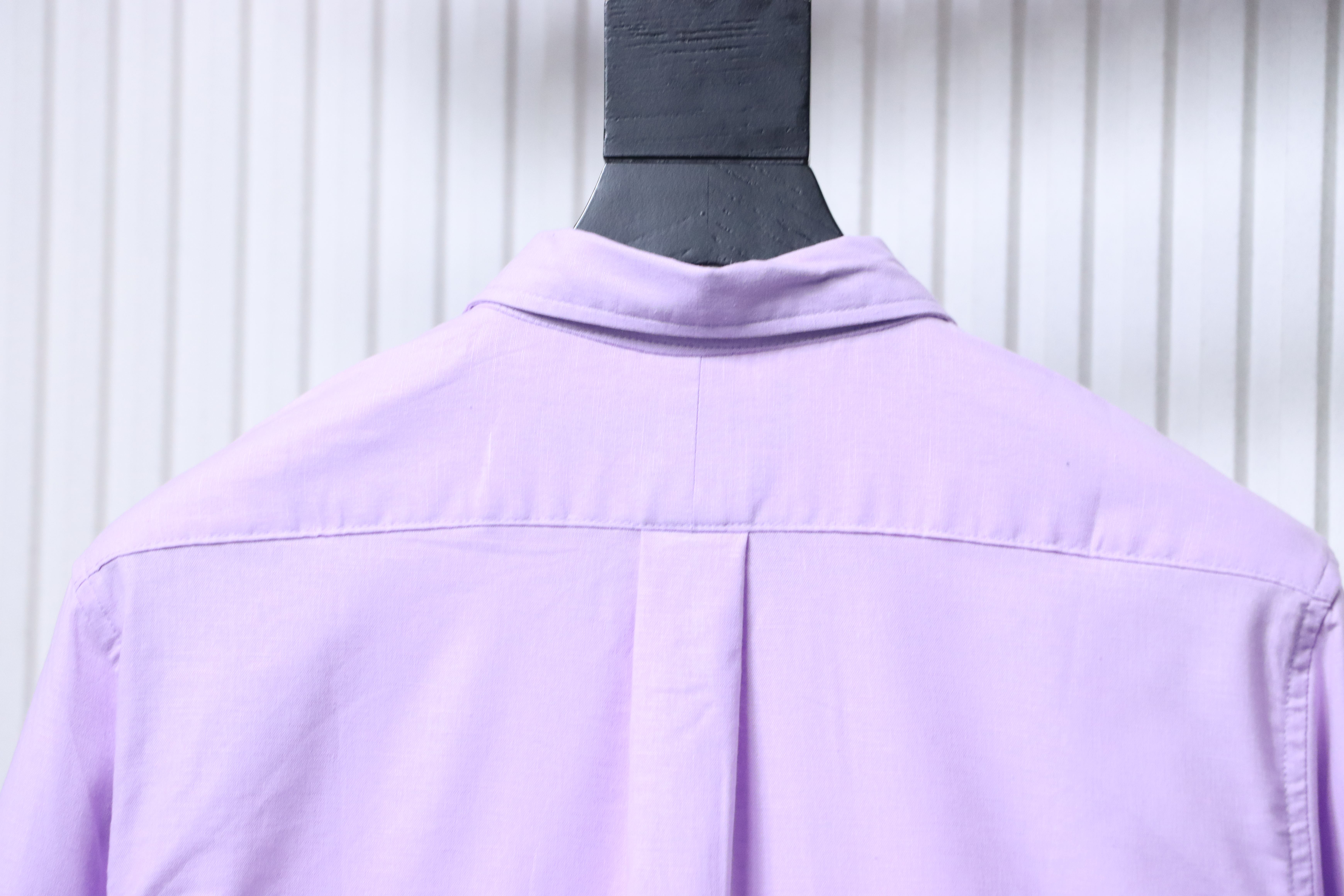 Ralph Lauren Small Logo Embroidery Horse Logo Linen Long Sleeve Shirt Style 2