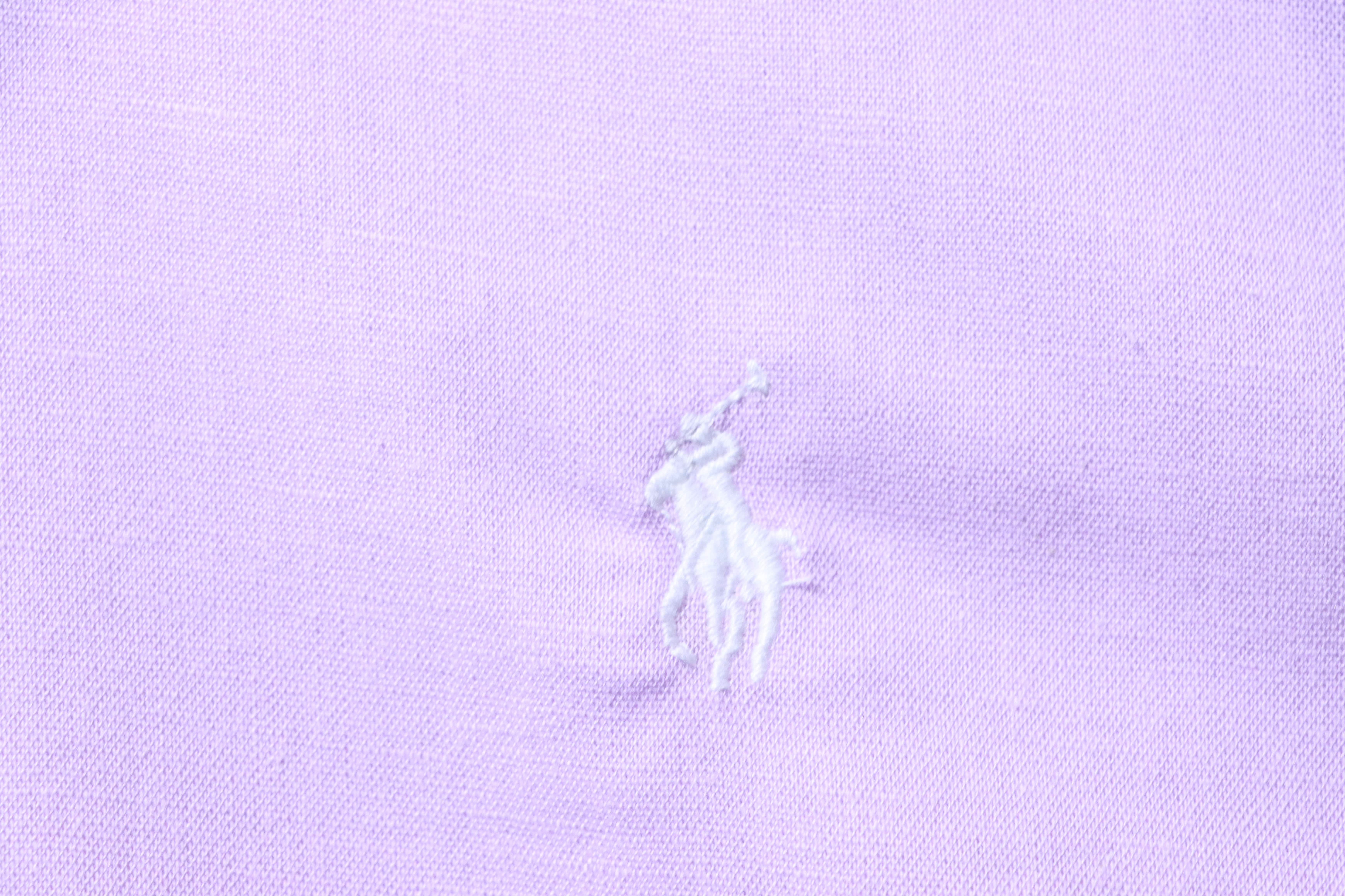 Ralph Lauren Small Logo Embroidery Horse Logo Linen Long Sleeve Shirt Style 2